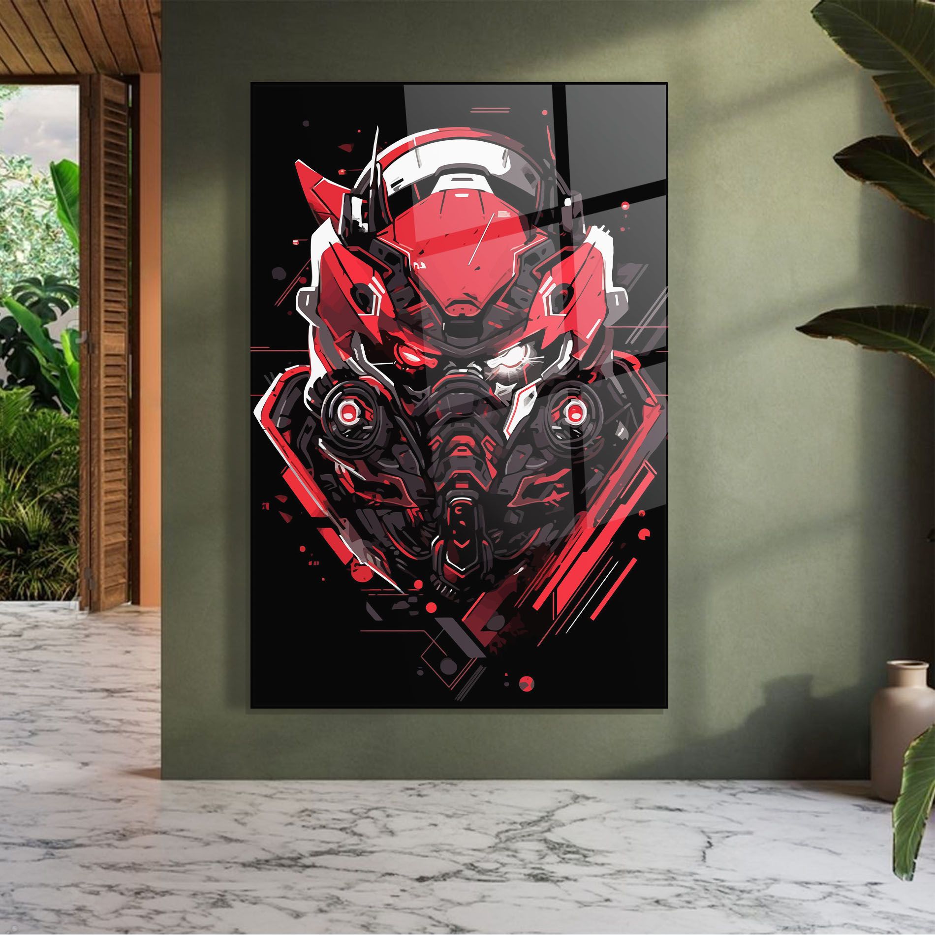 Red Robot Art mockup 7