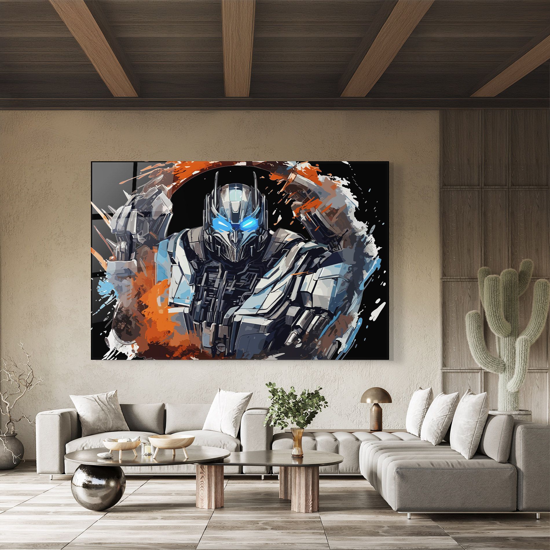 Blue Eyes Transformers mockup 8