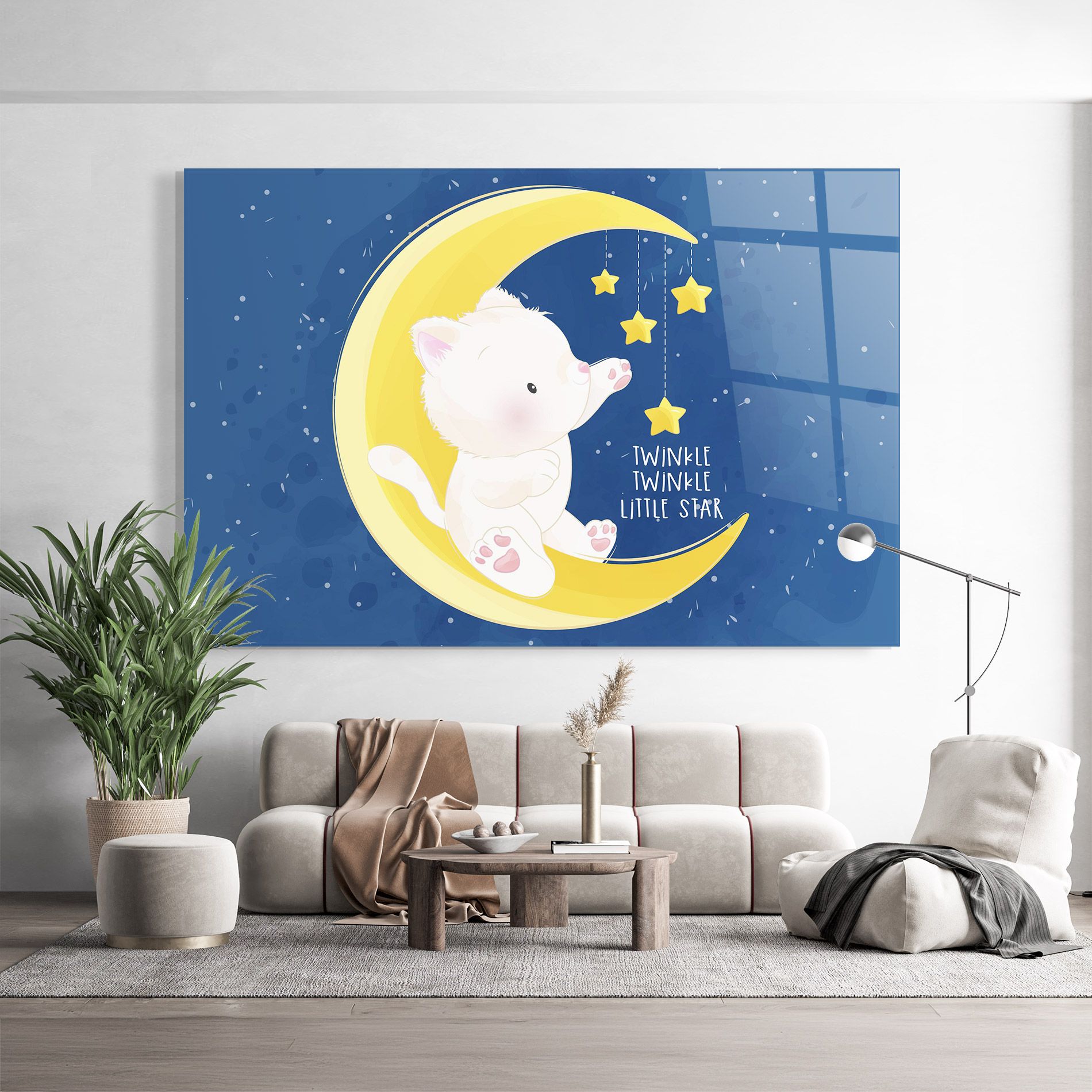 Cat Moon Star mockup 9