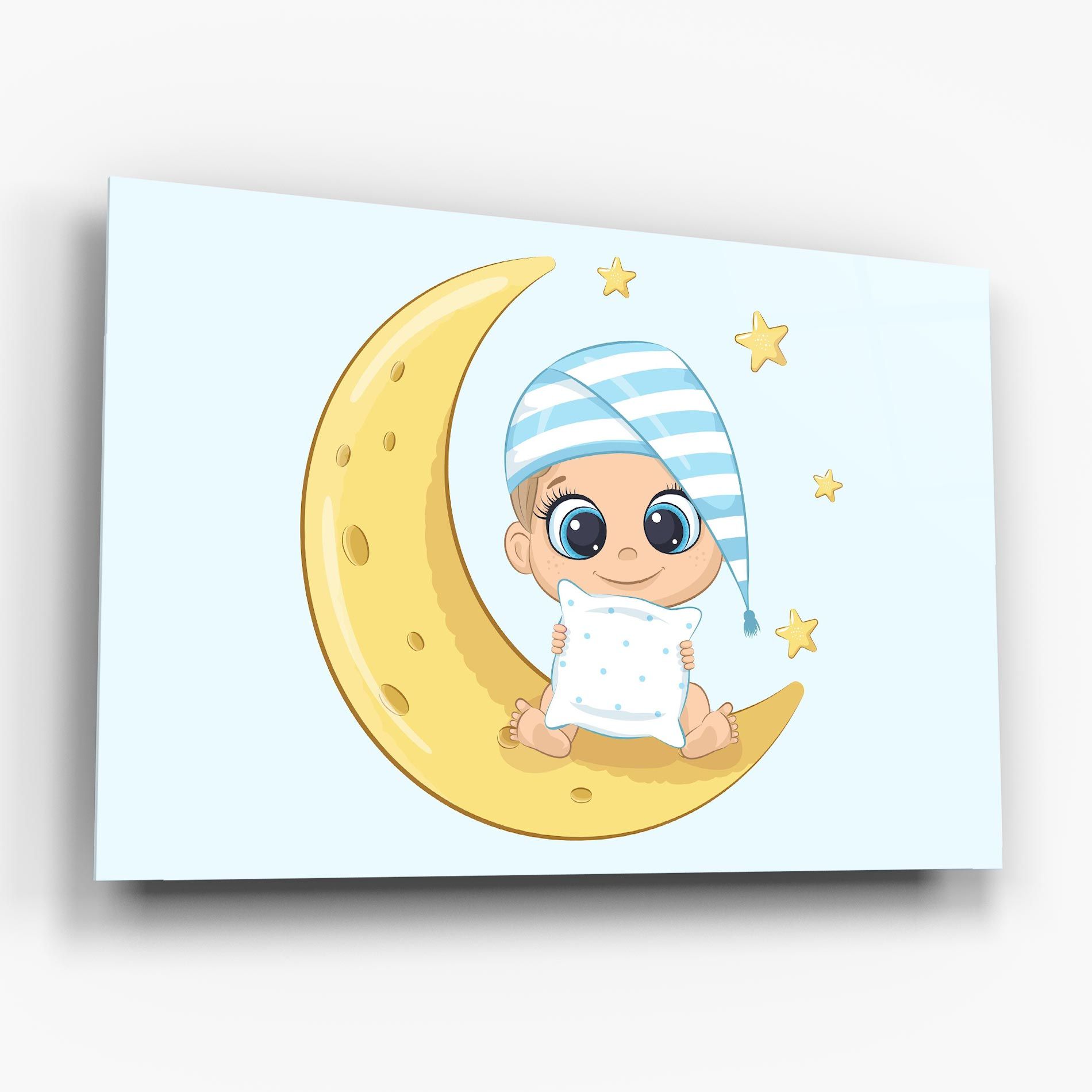 Baby On Moon mockup 6