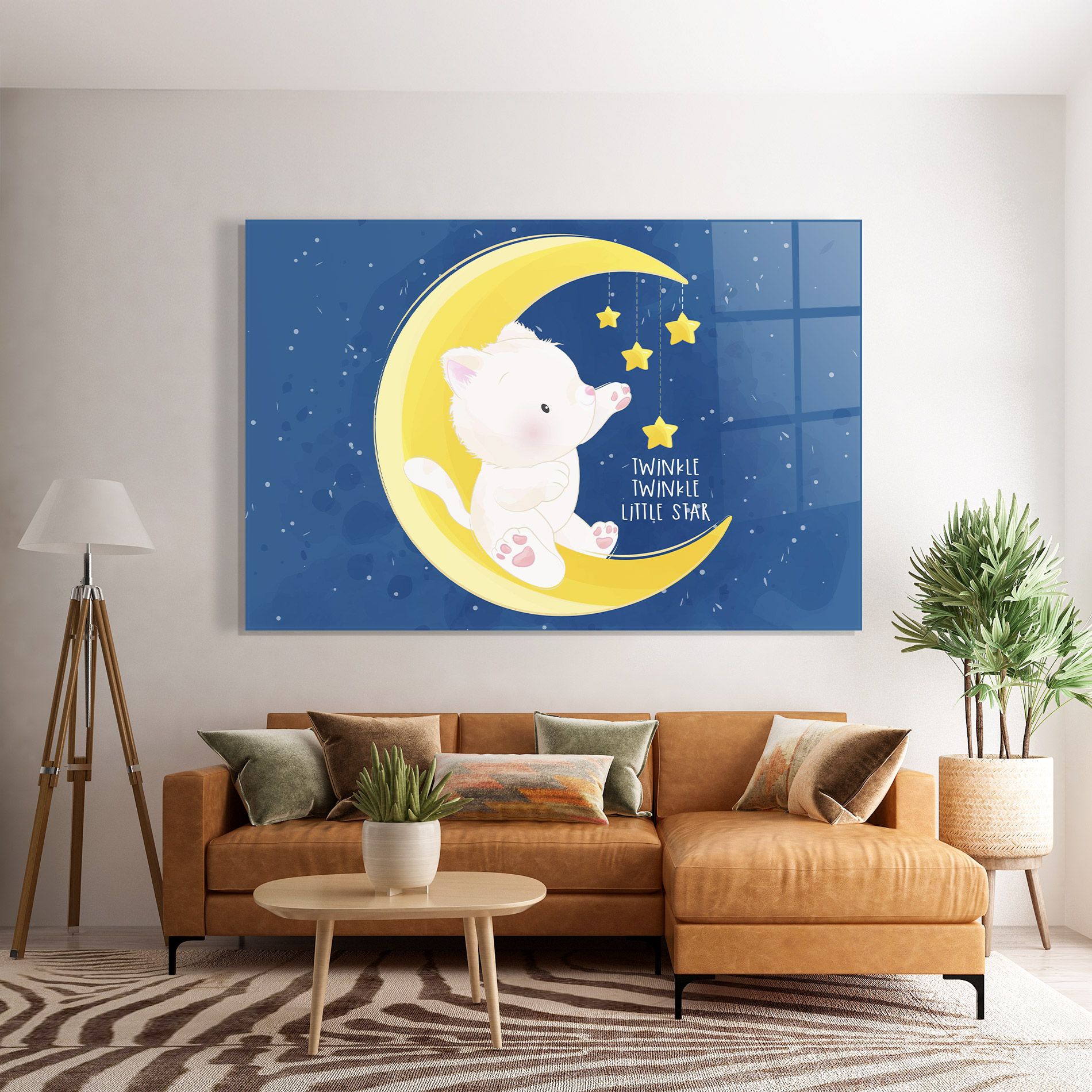 Cat Moon Star mockup 7