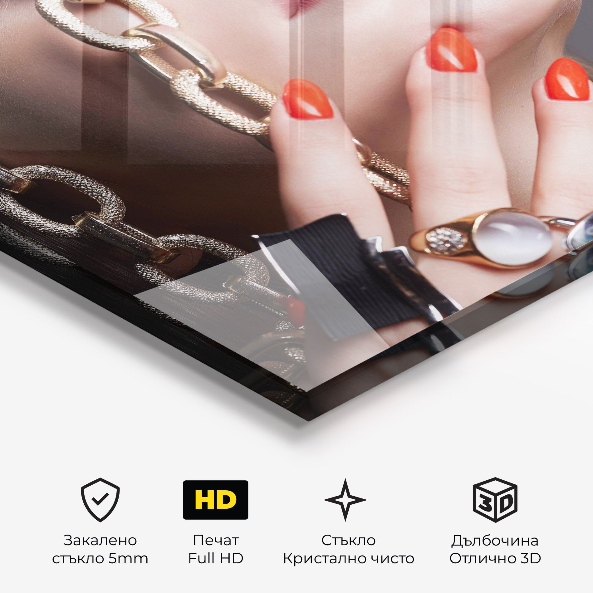 Big Chain Woman mockup 3