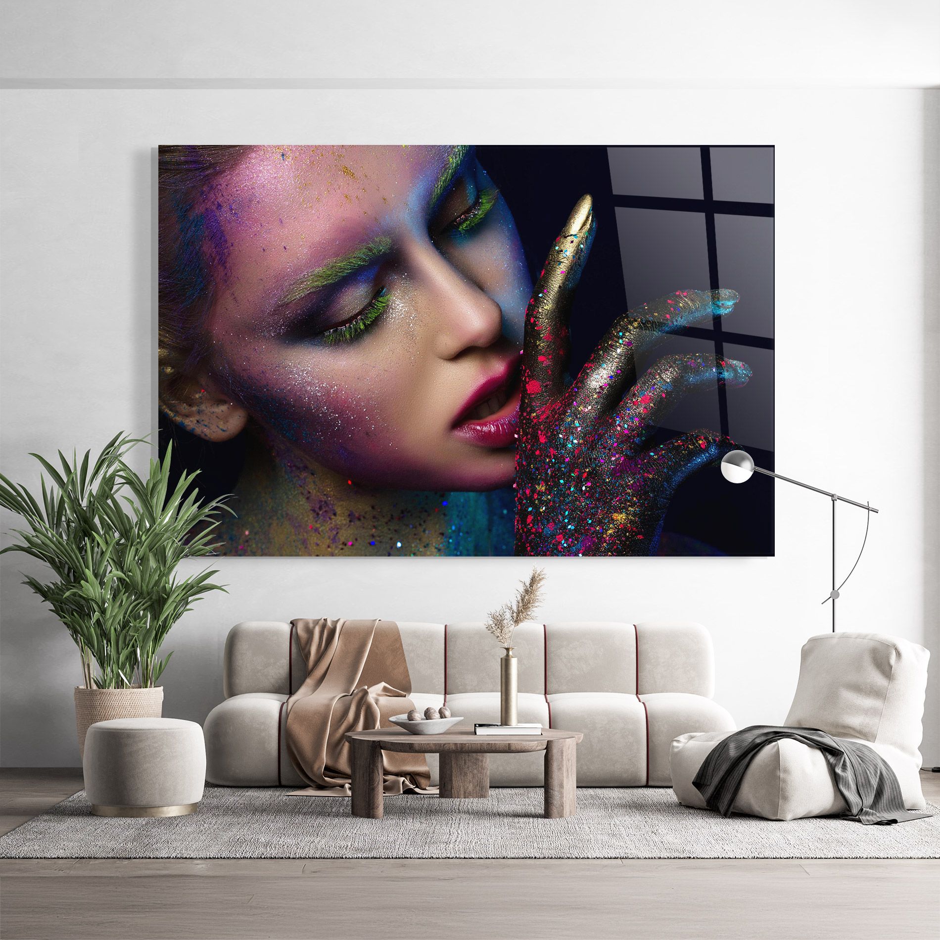 Green Eyelashes mockup 9