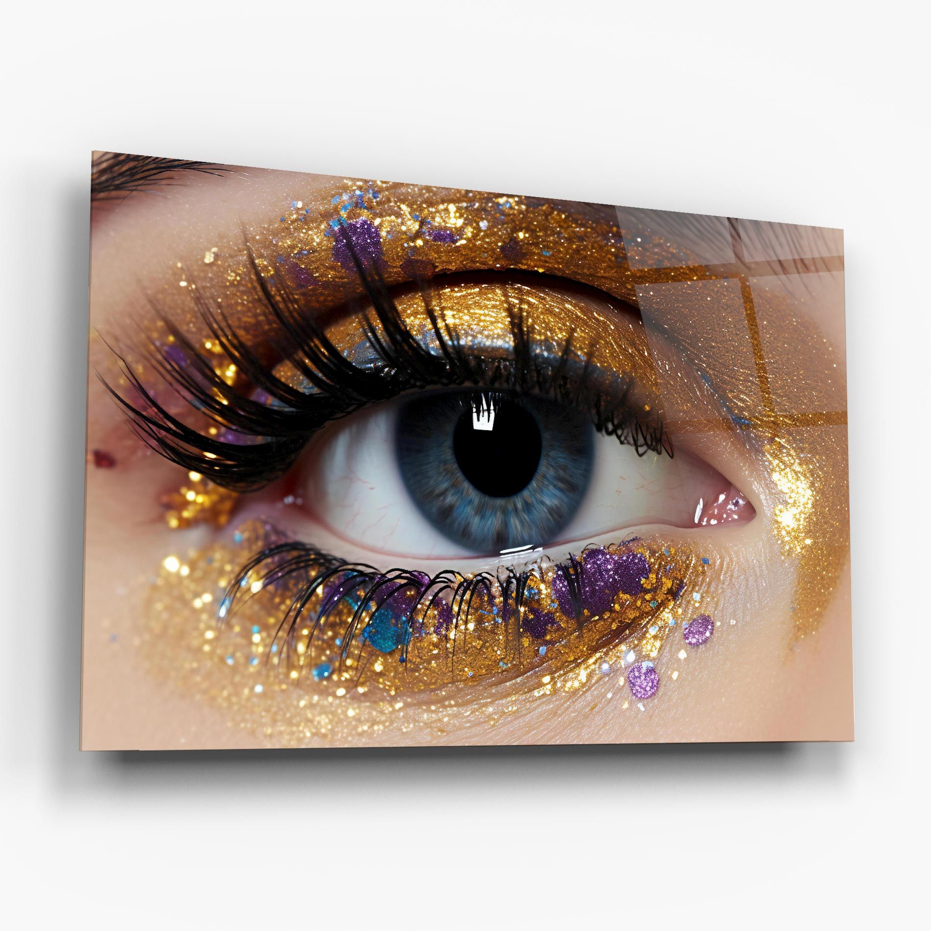 Blue Eye Make Up mockup 6