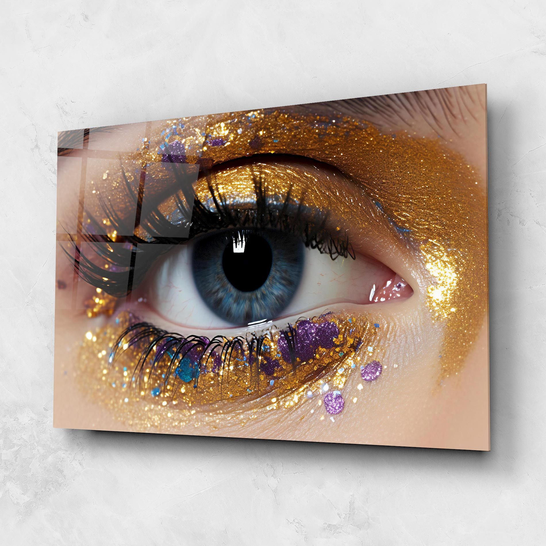 Blue Eye Make Up mockup 1