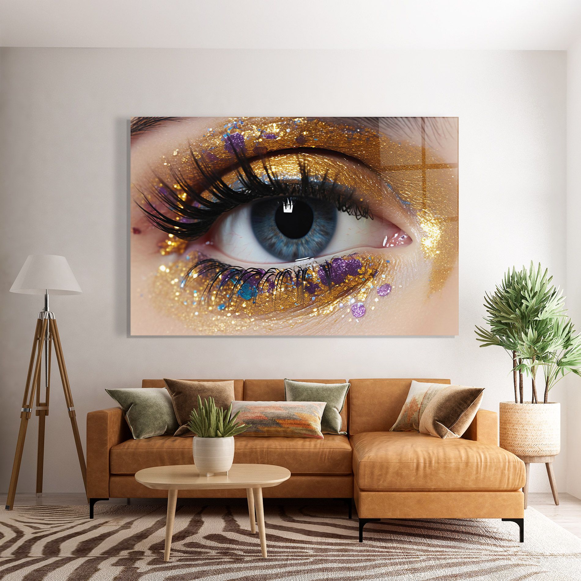 Blue Eye Make Up mockup 7