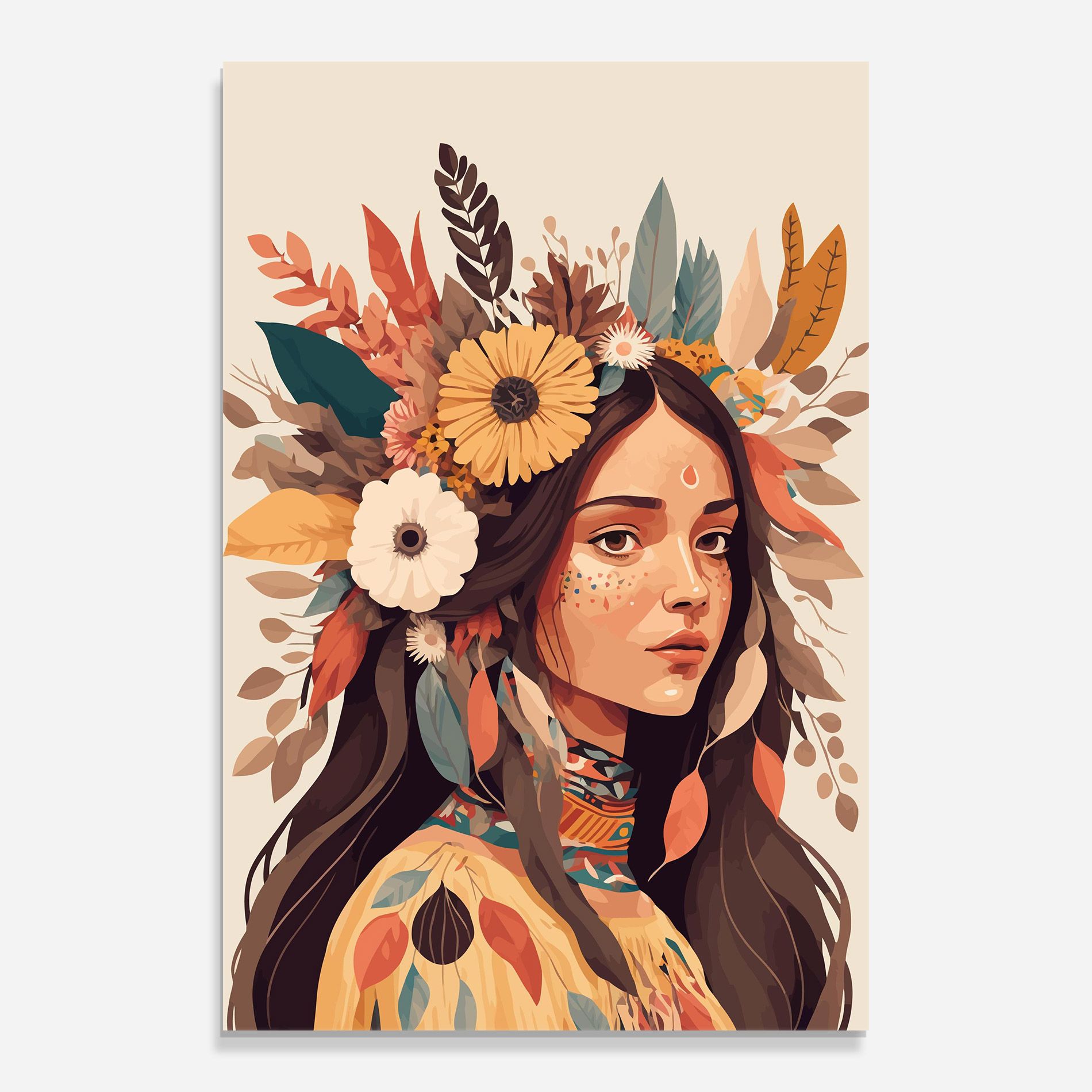 Boho Girl mockup 0