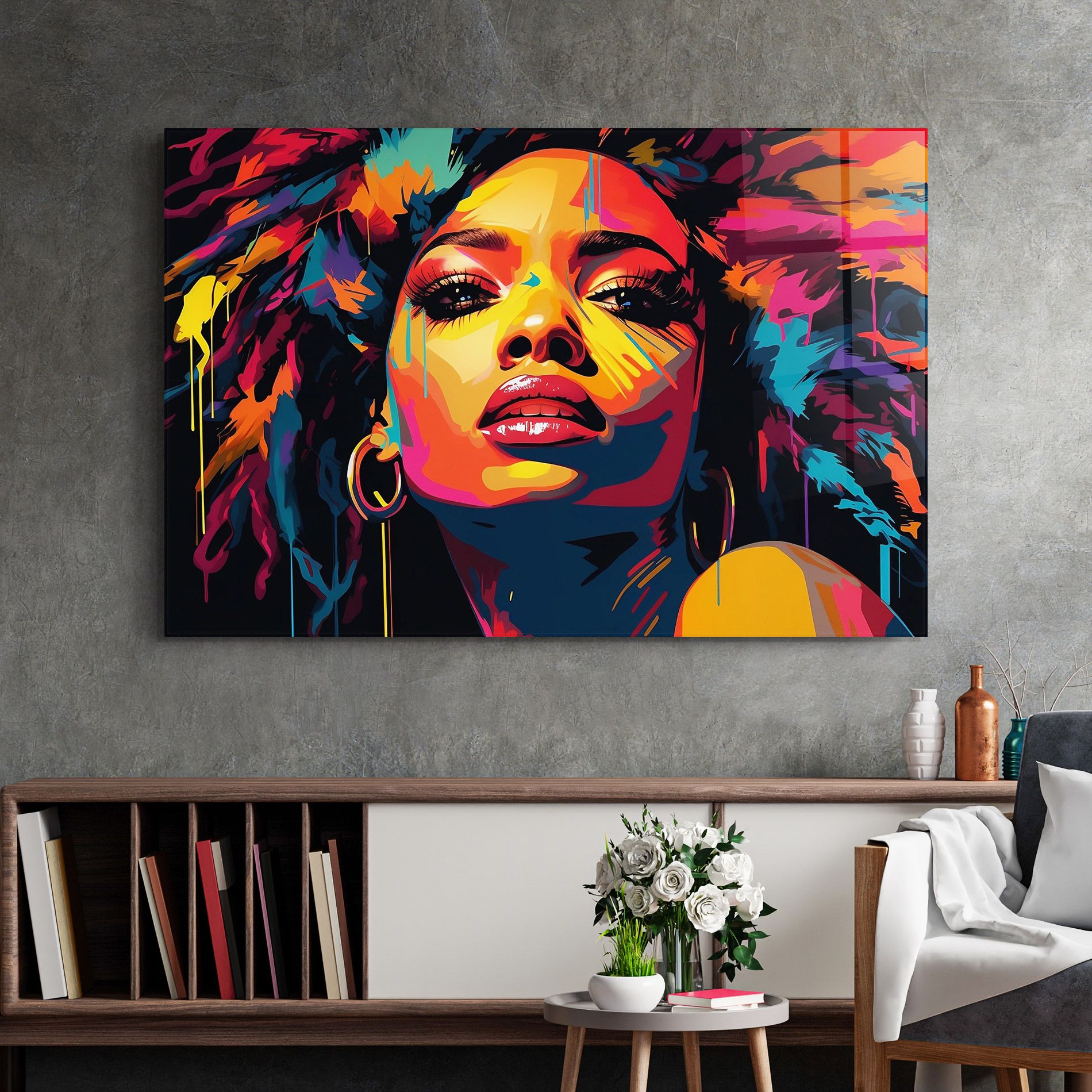 Beautiful African Art mockup 2