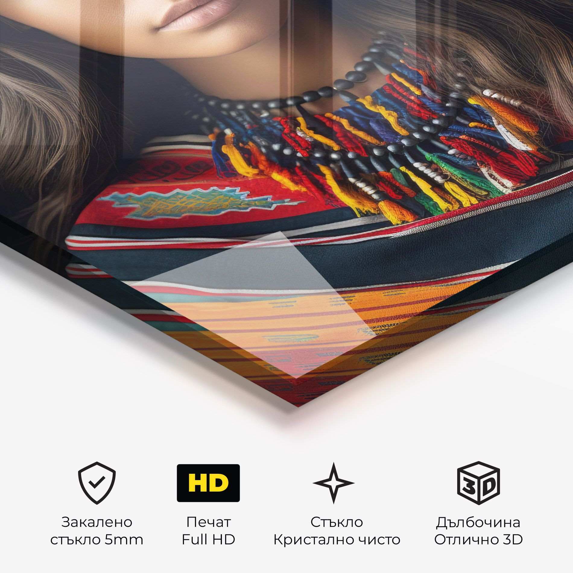 Colorful Scarf mockup 3