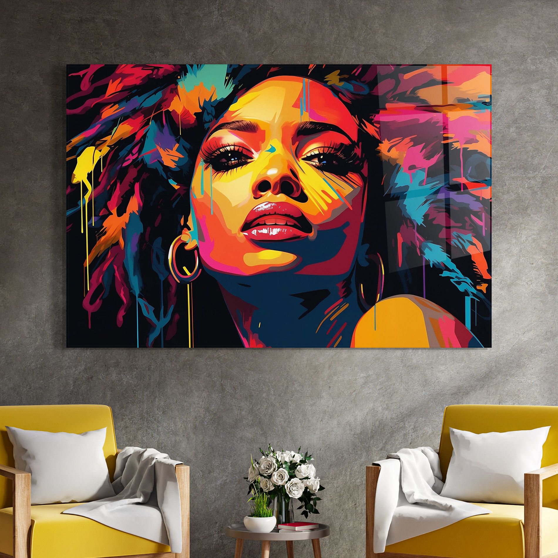 Beautiful African Art mockup 4