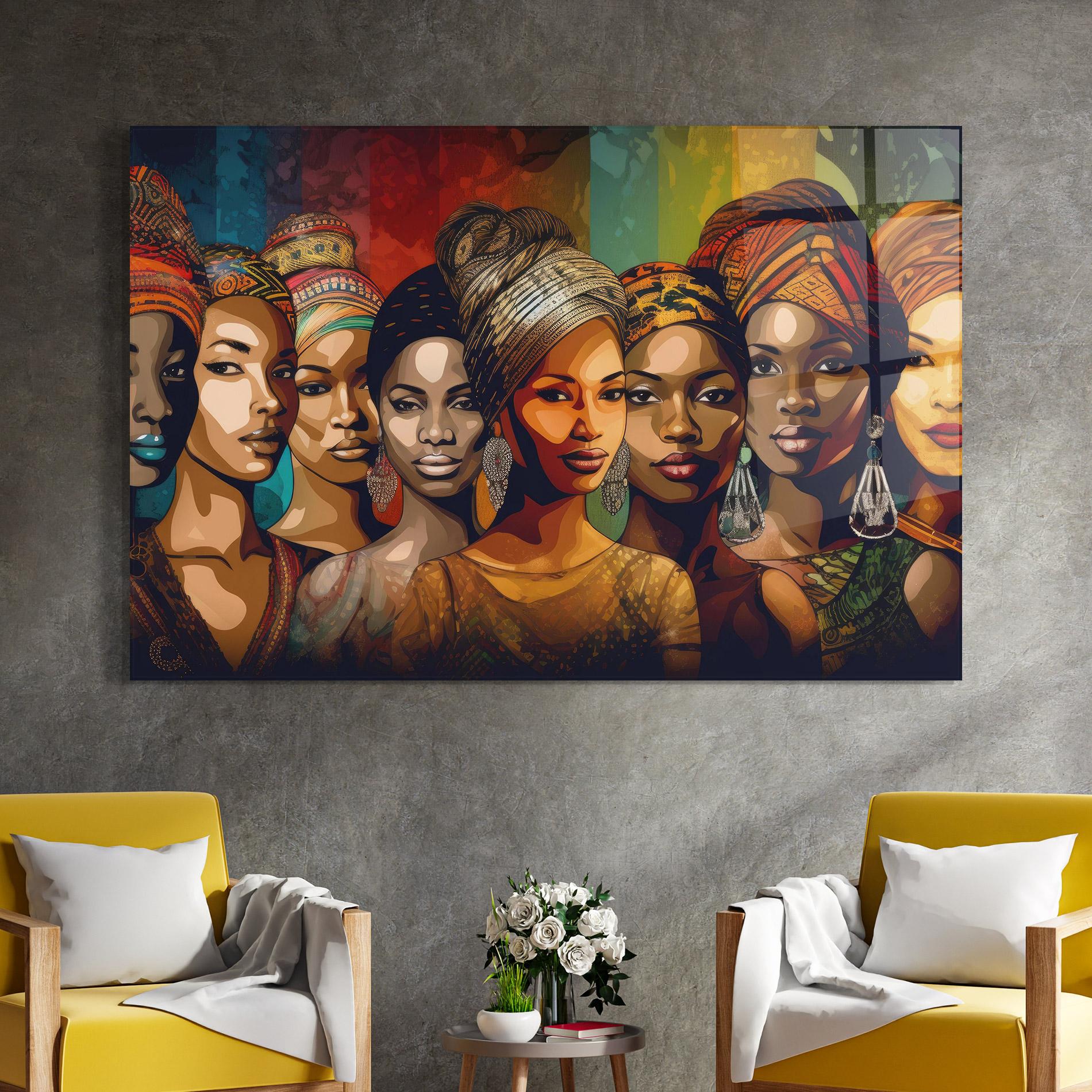 Стъклена картина Cultural Diversity mockup 4