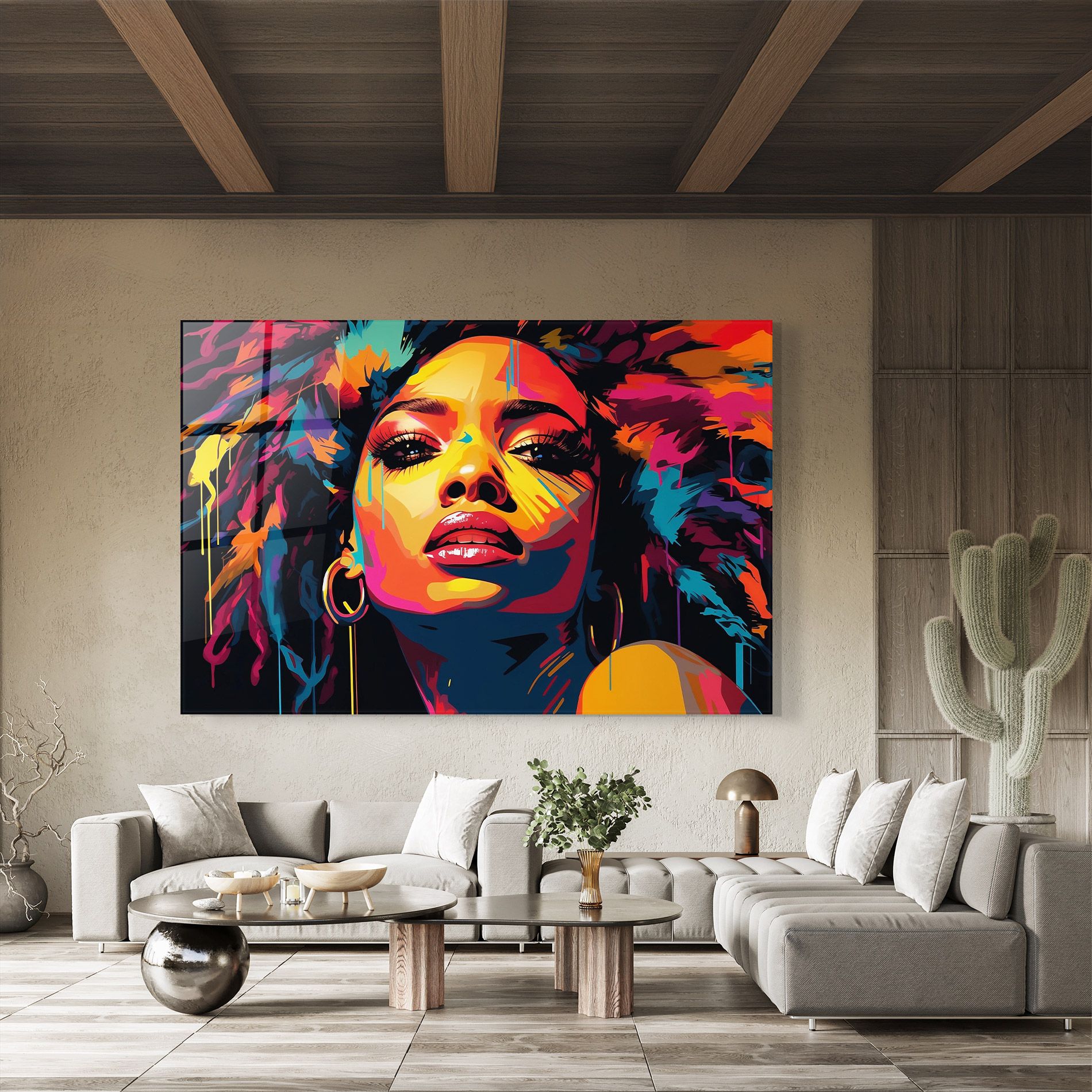 Beautiful African Art mockup 8