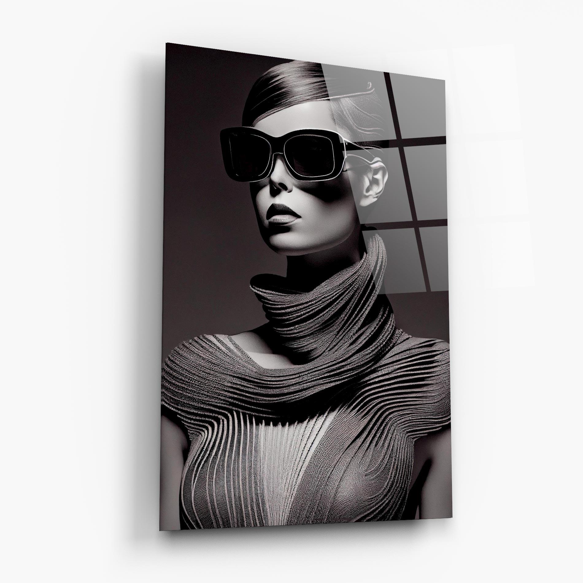 Стъклена картина Fantasy Girl mockup 6