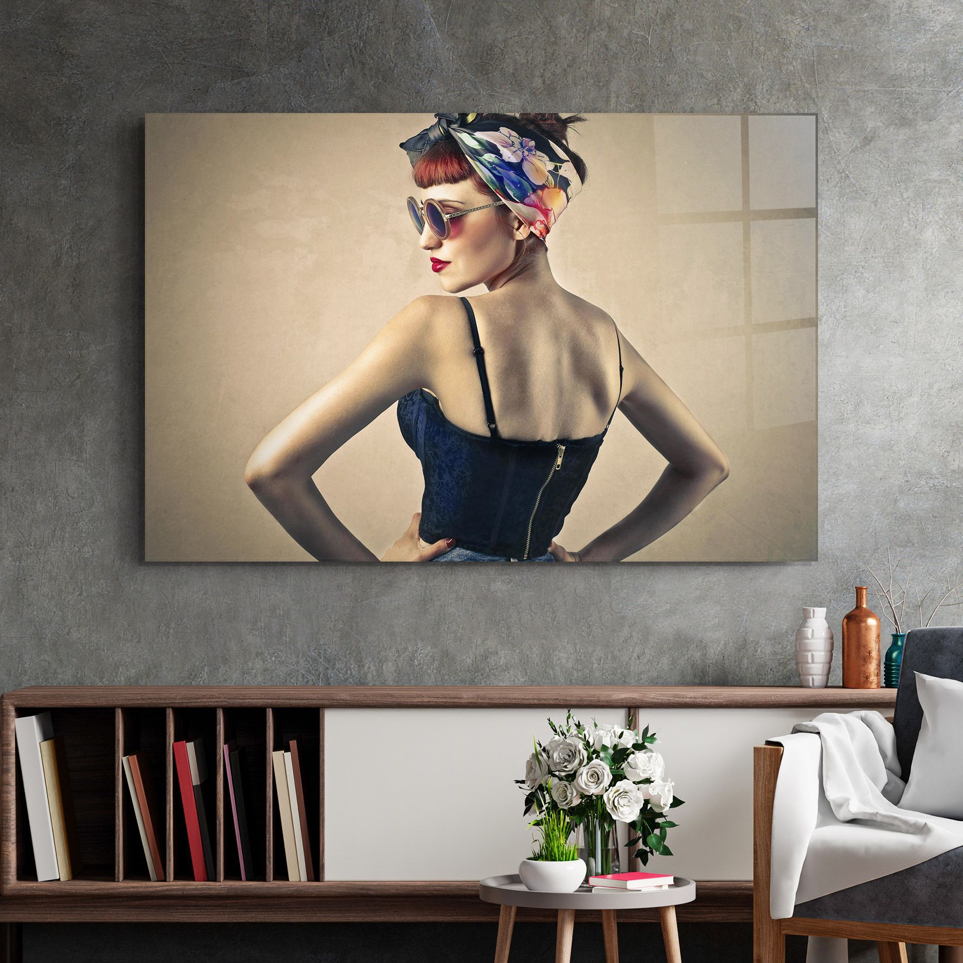 Pin Up Girl mockup 2