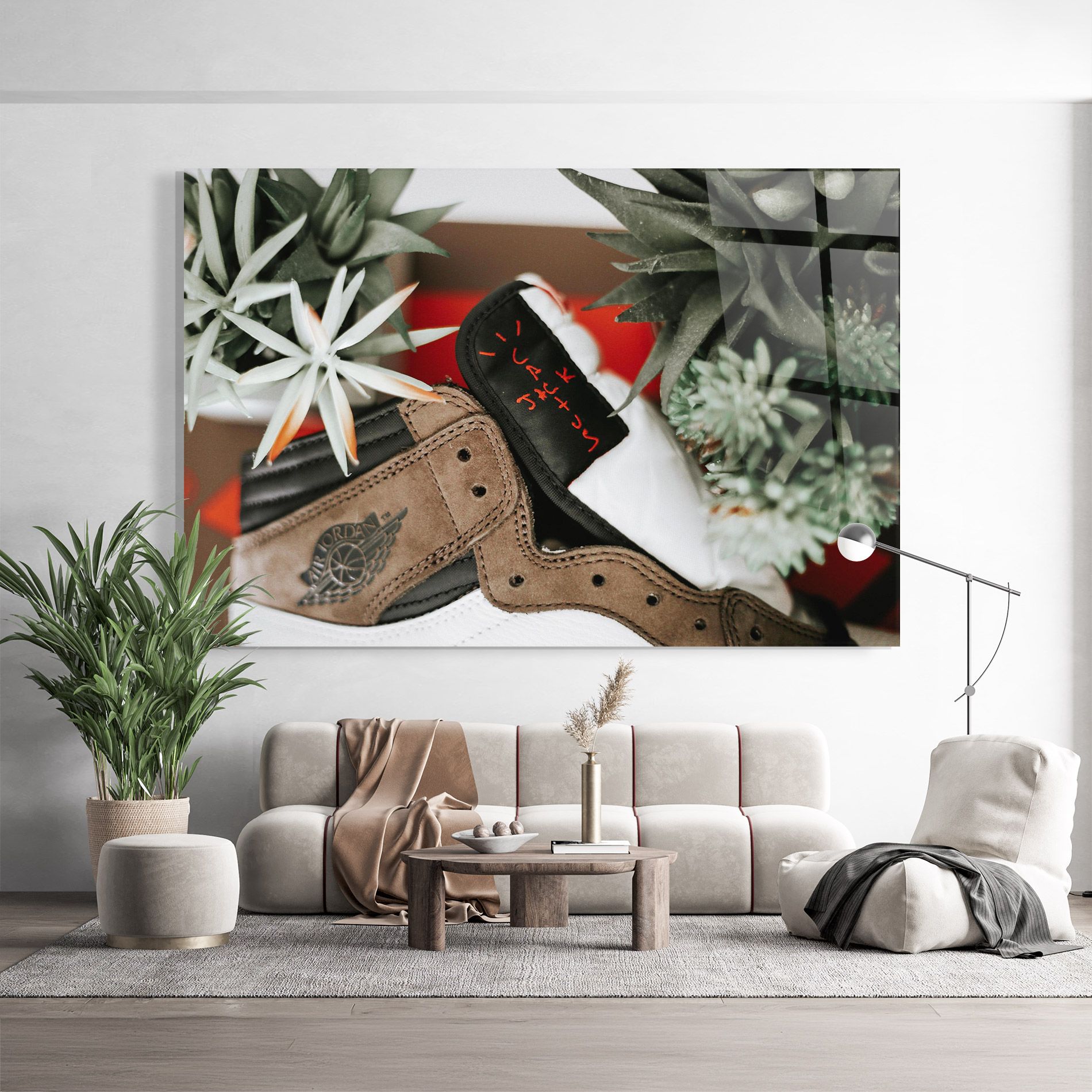 Brown Air Jordan mockup 9