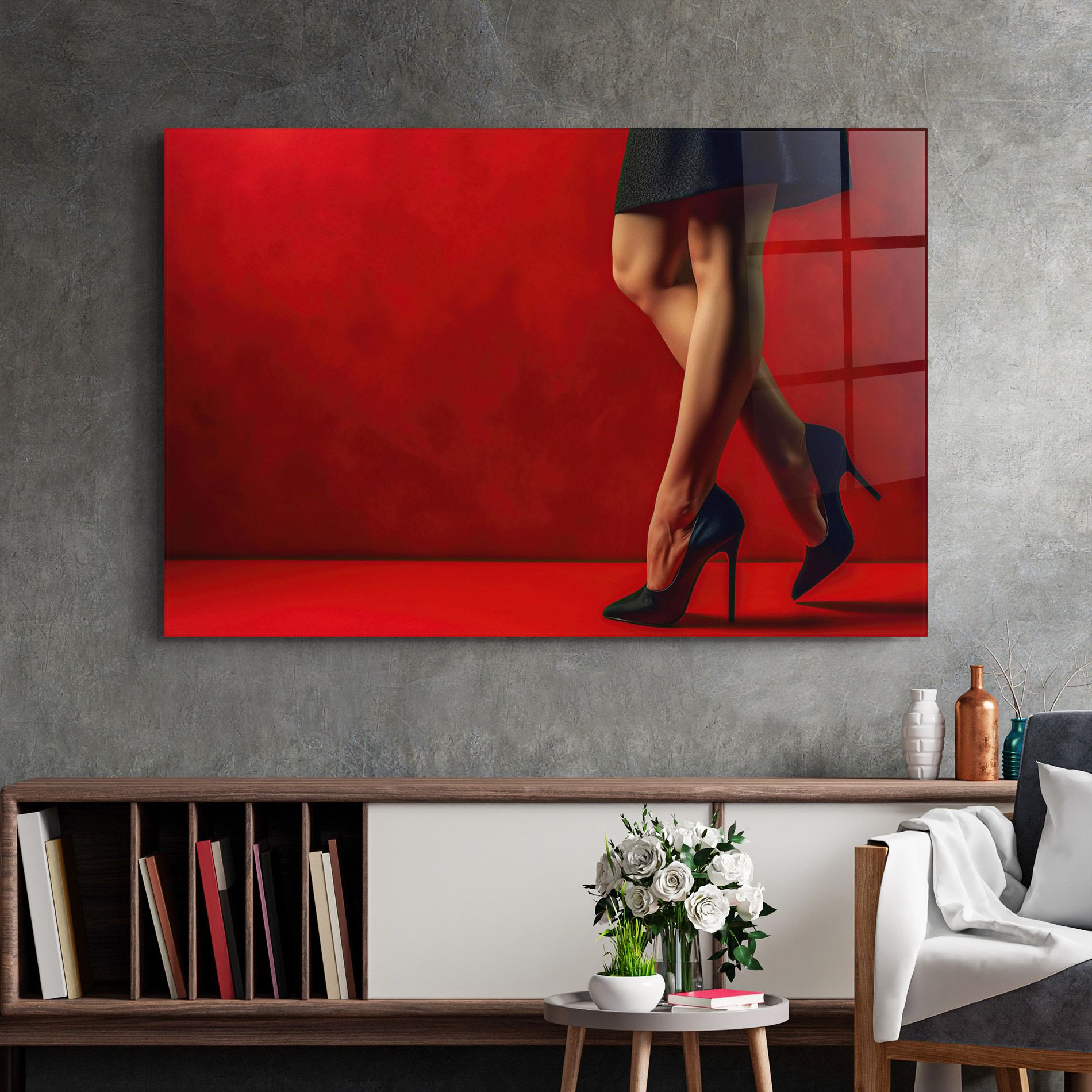 Female Legs Heels mockup 2