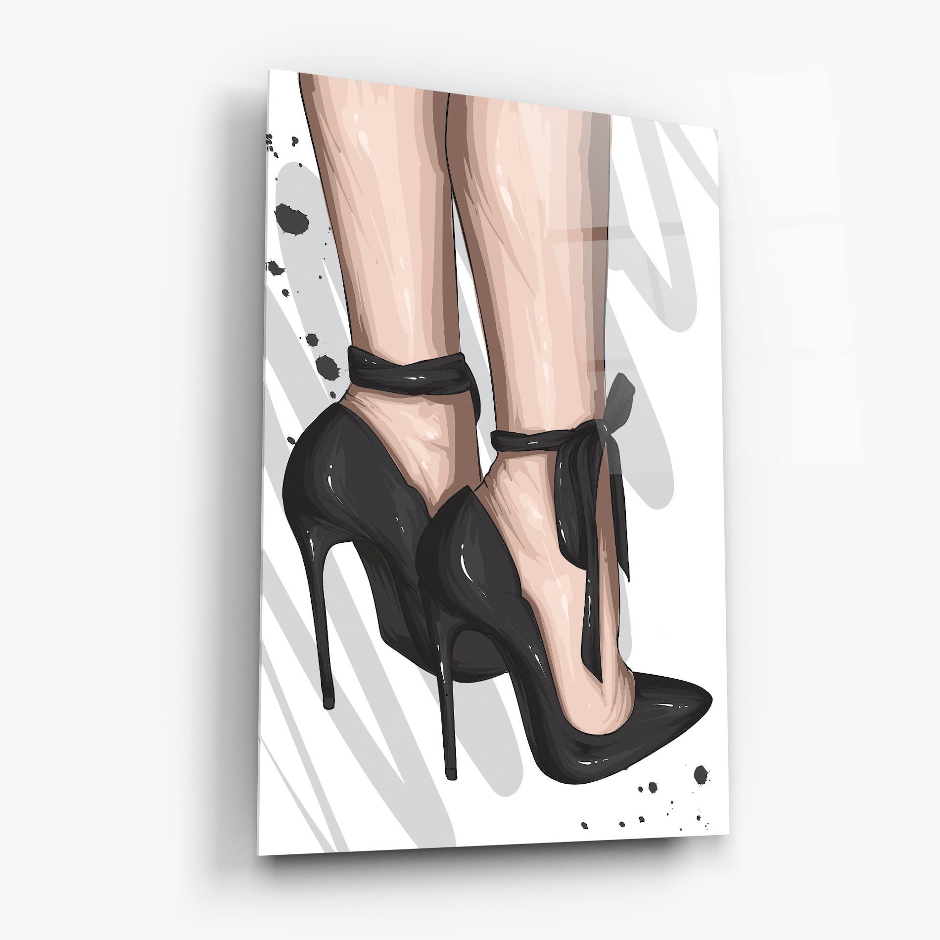 Black Woman Shoes mockup 6