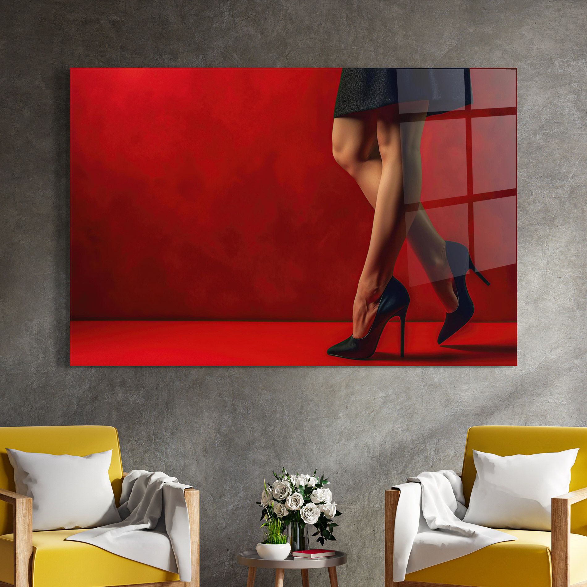 Female Legs Heels mockup 4