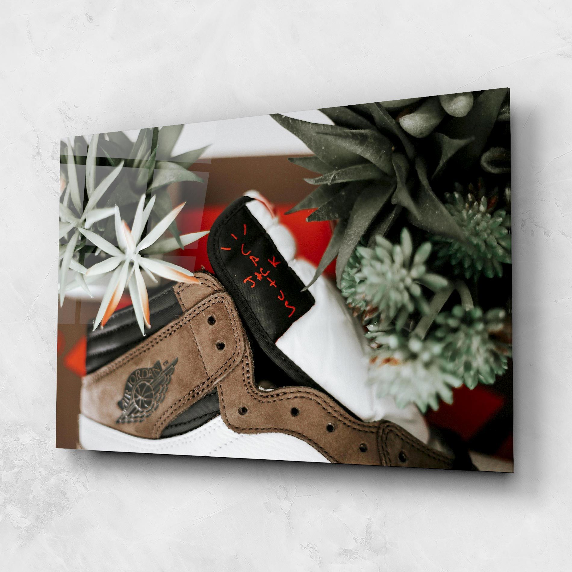 Brown Air Jordan mockup 1