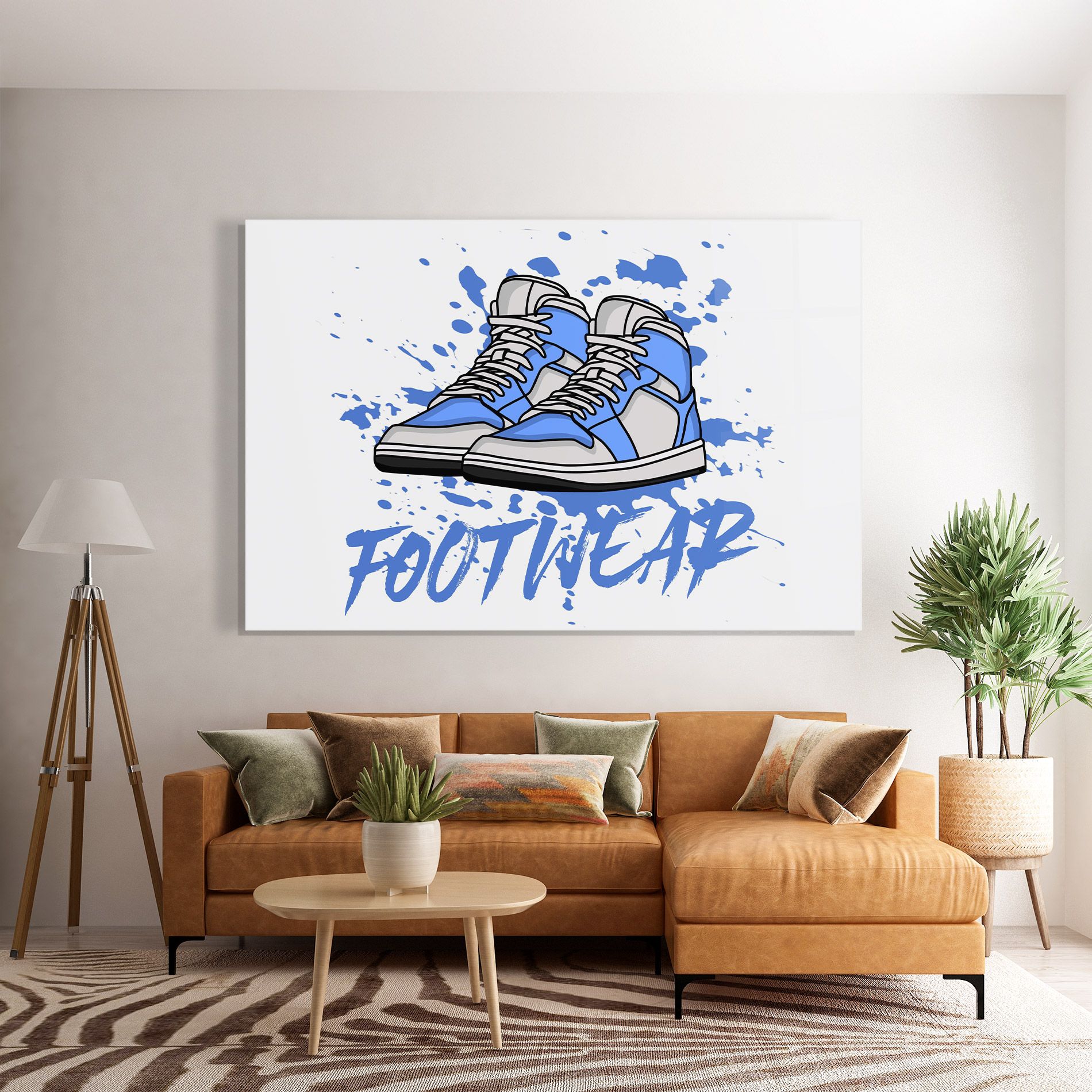 Blue Footwear mockup 7