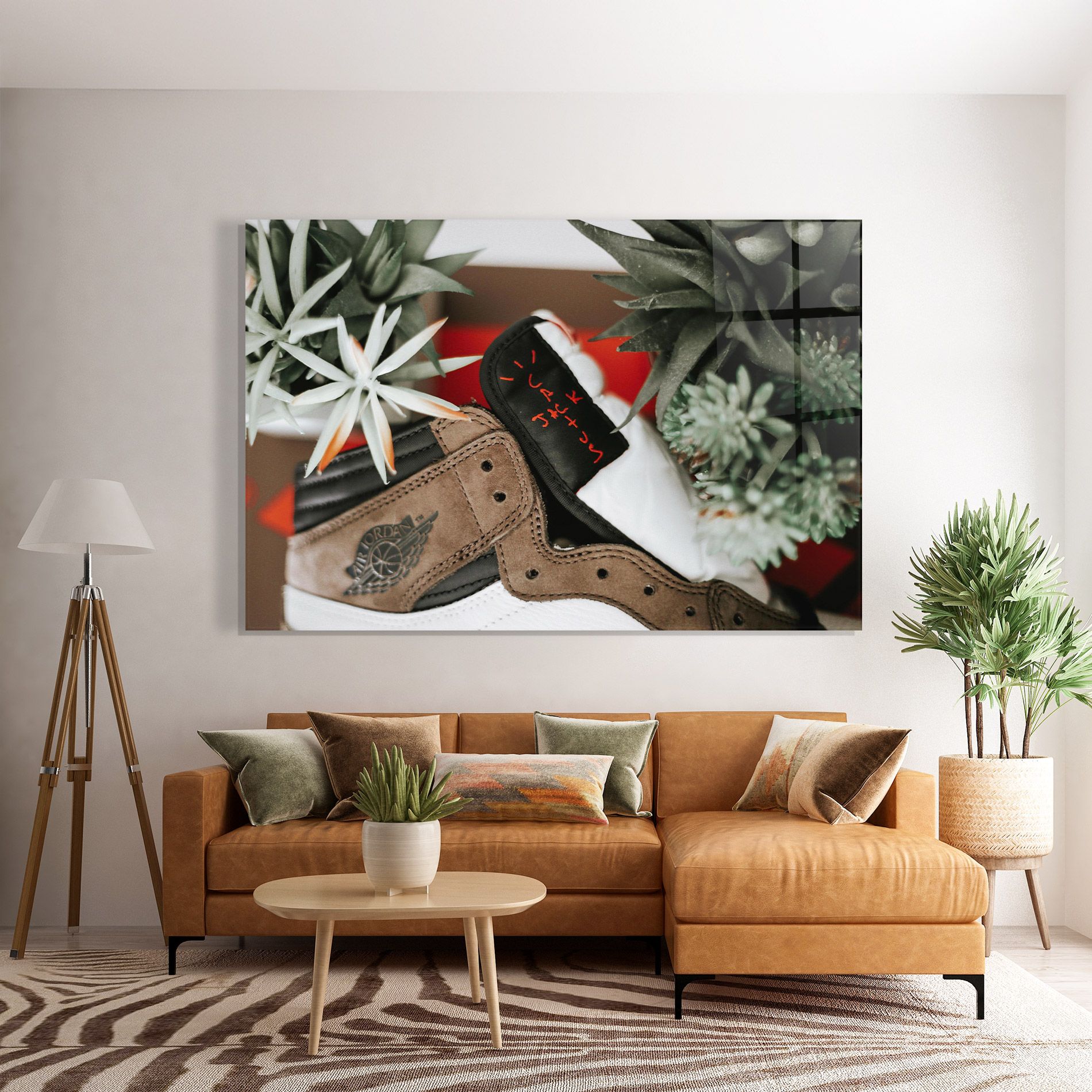 Brown Air Jordan mockup 7