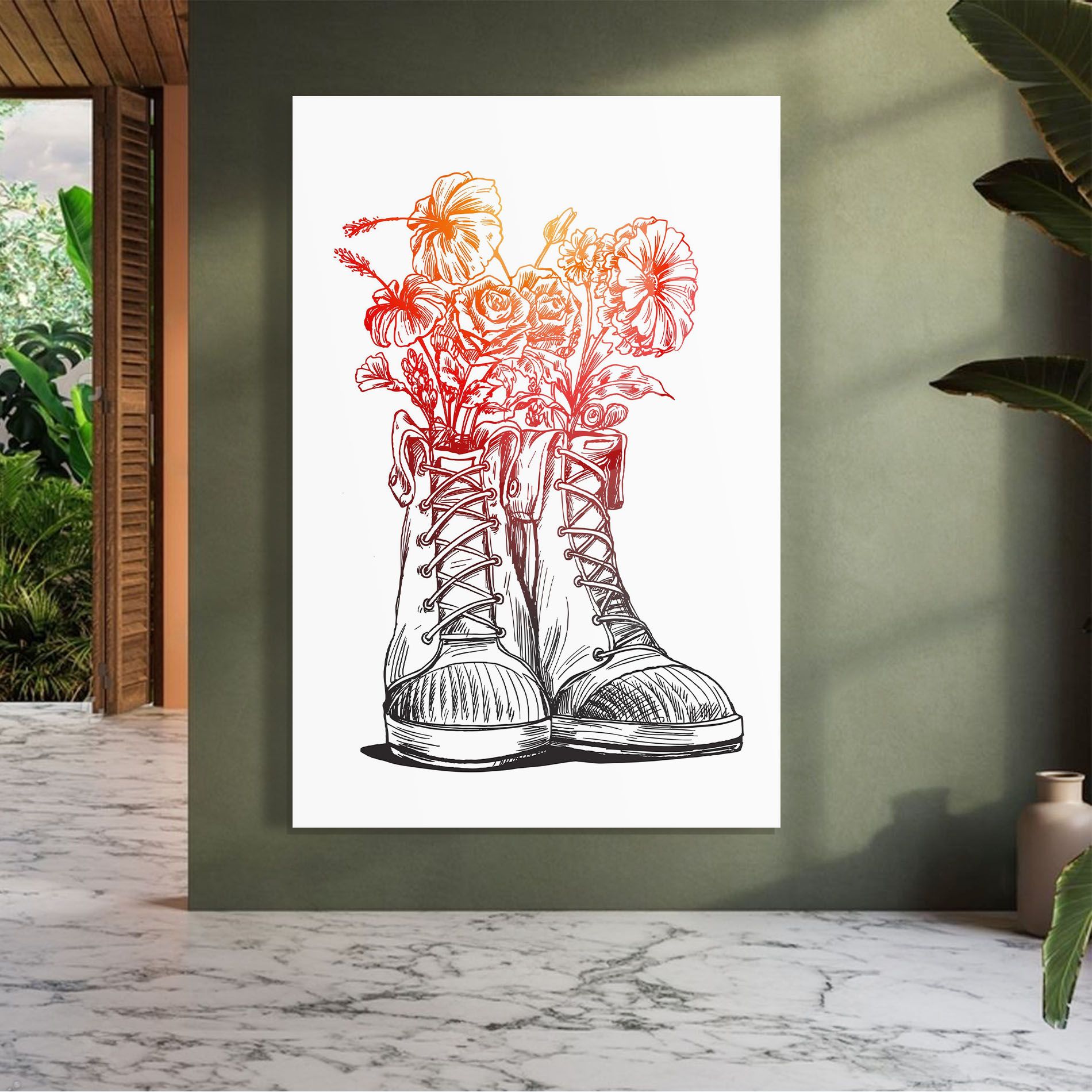 Flower In Shoes mockup 7