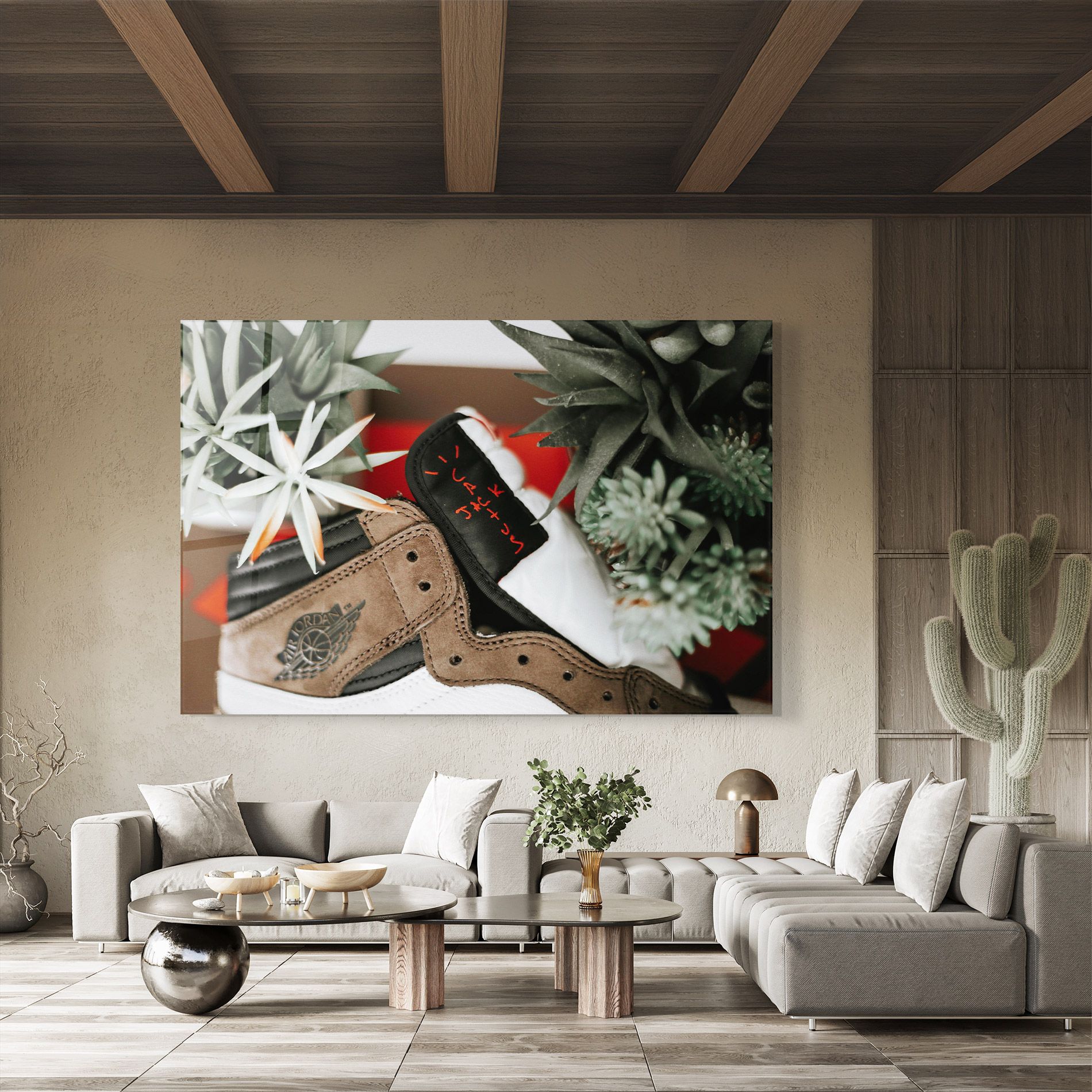 Brown Air Jordan mockup 8