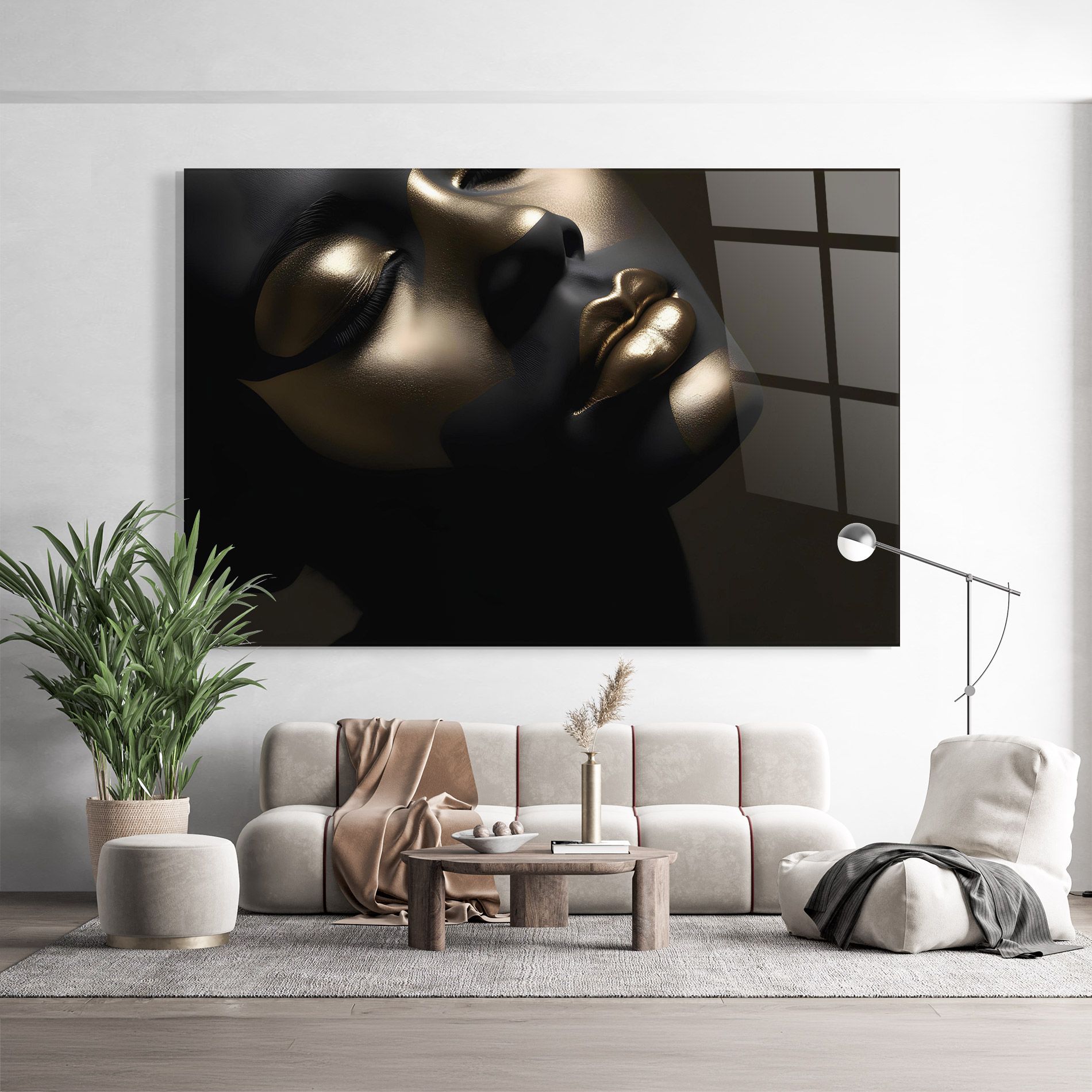 Dark Gold Face mockup 9