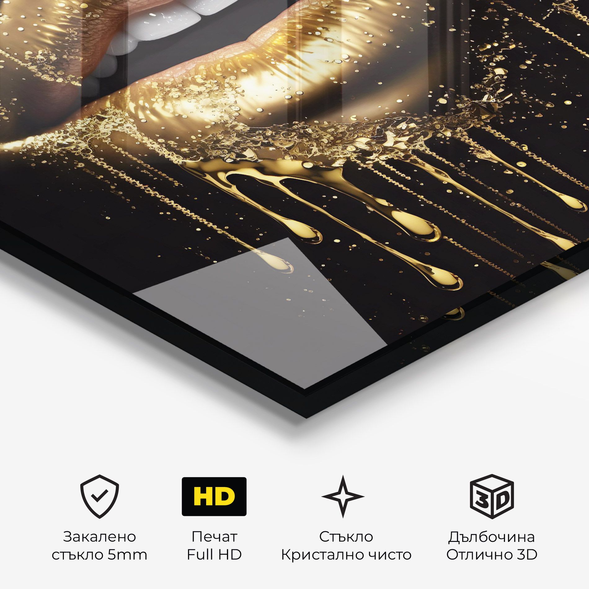 Golden Luxury Lips mockup 3