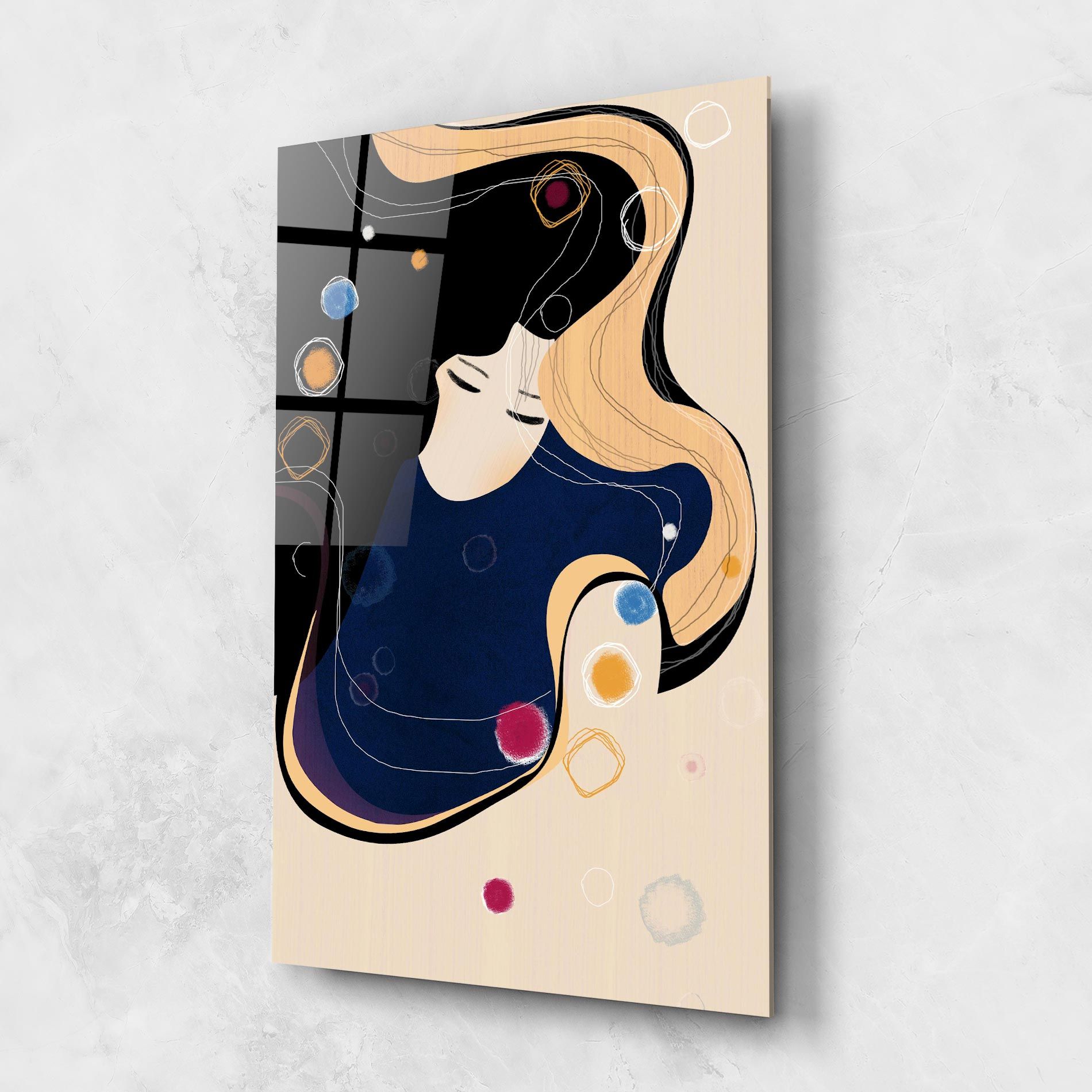 Decorative Girl Painting mockup 1