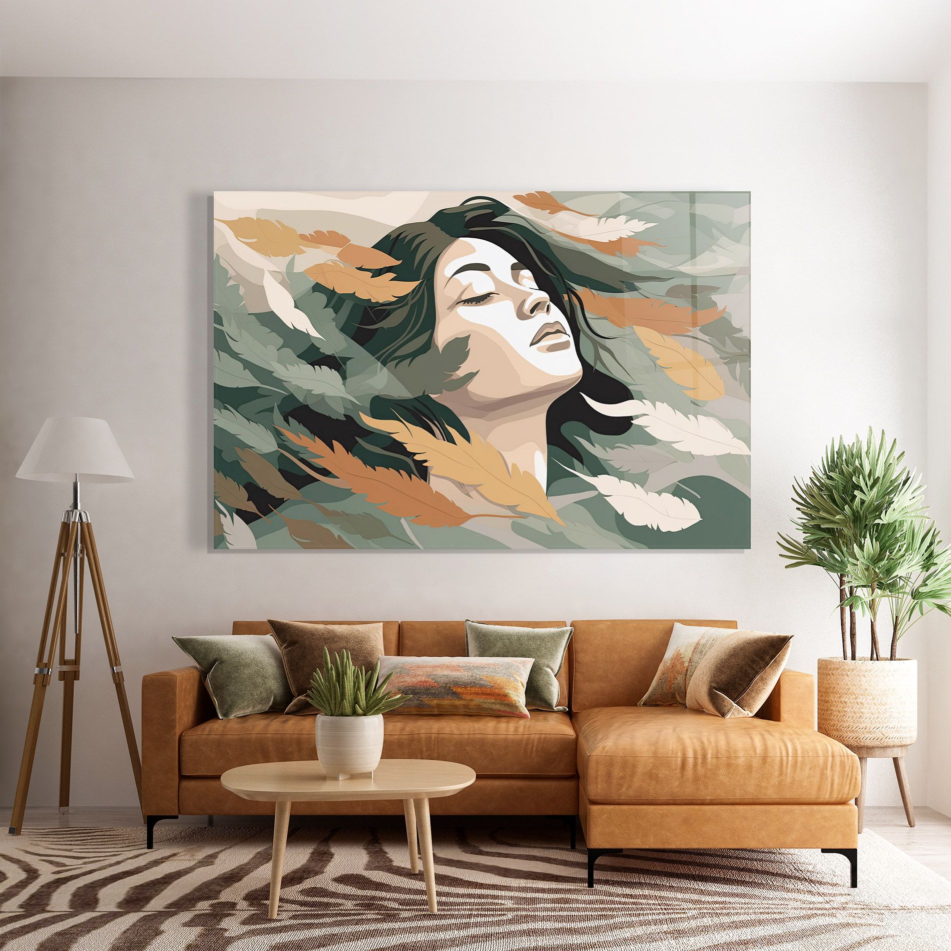 Dreamy Feather Female mockup 7