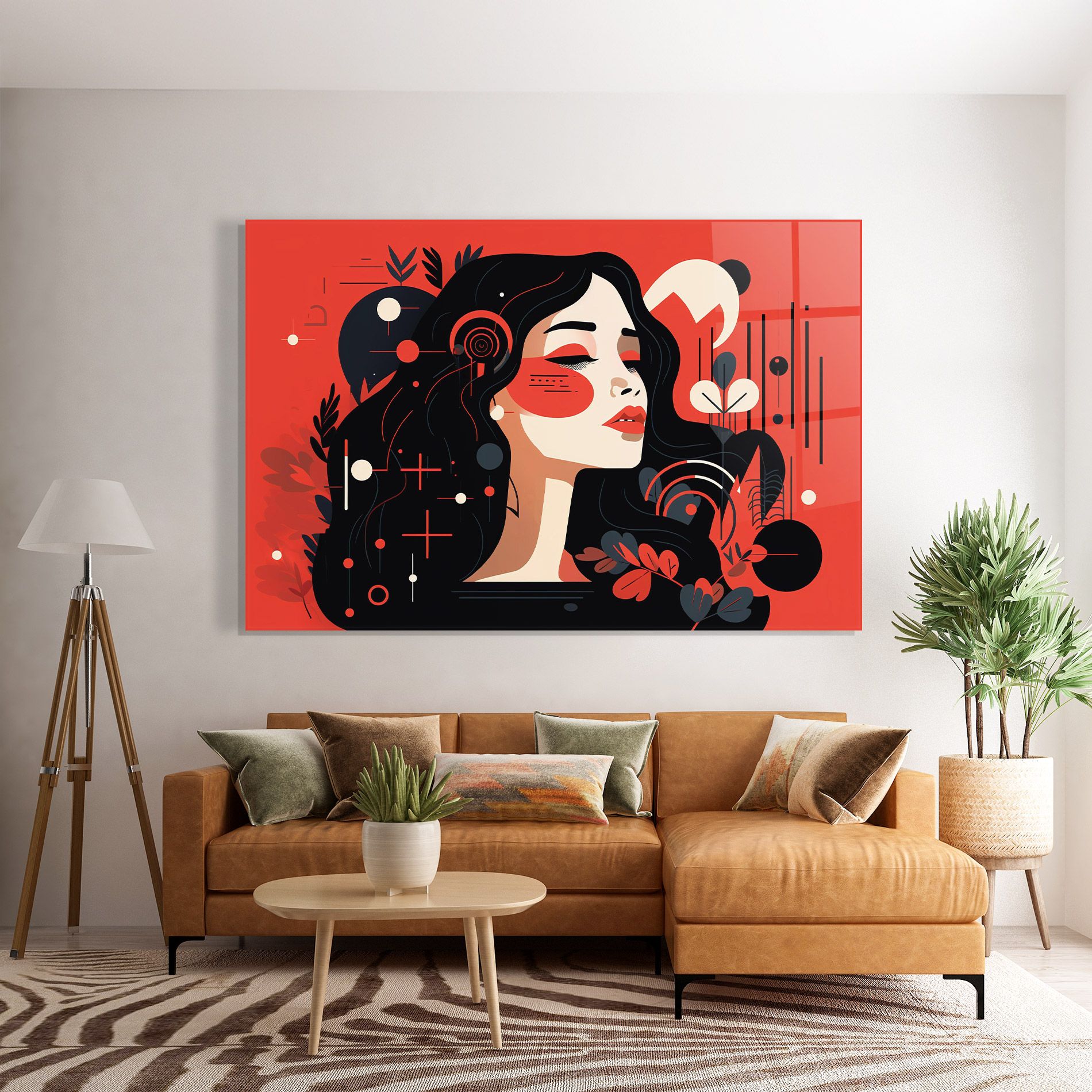 Female Beauty Portrait mockup 7