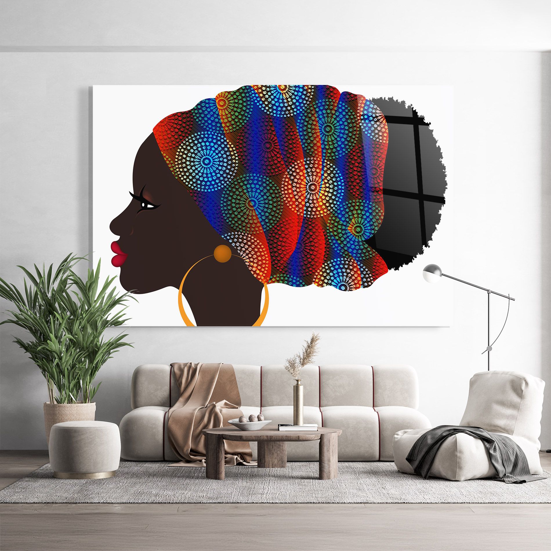 Afro Hairstyle mockup 9