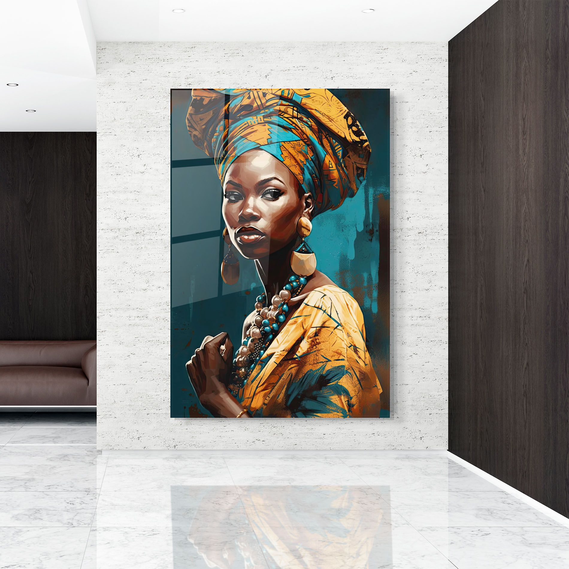 Azure Chic Woman mockup 9