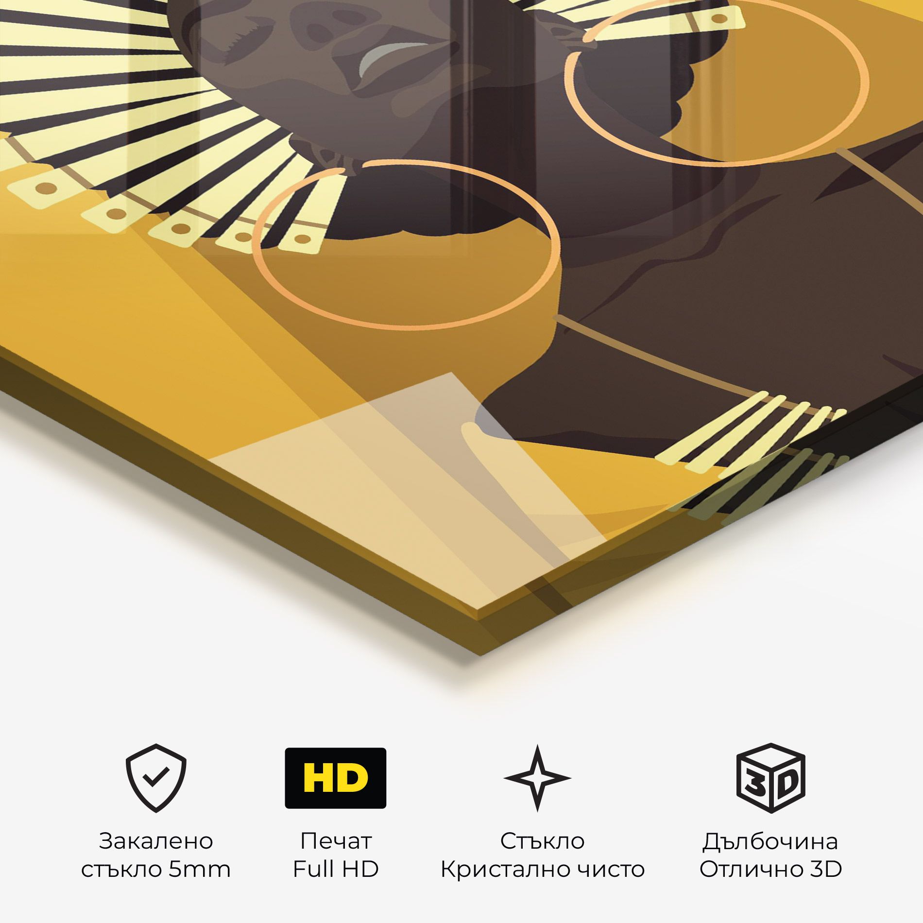 African Pretty Yellow mockup 3