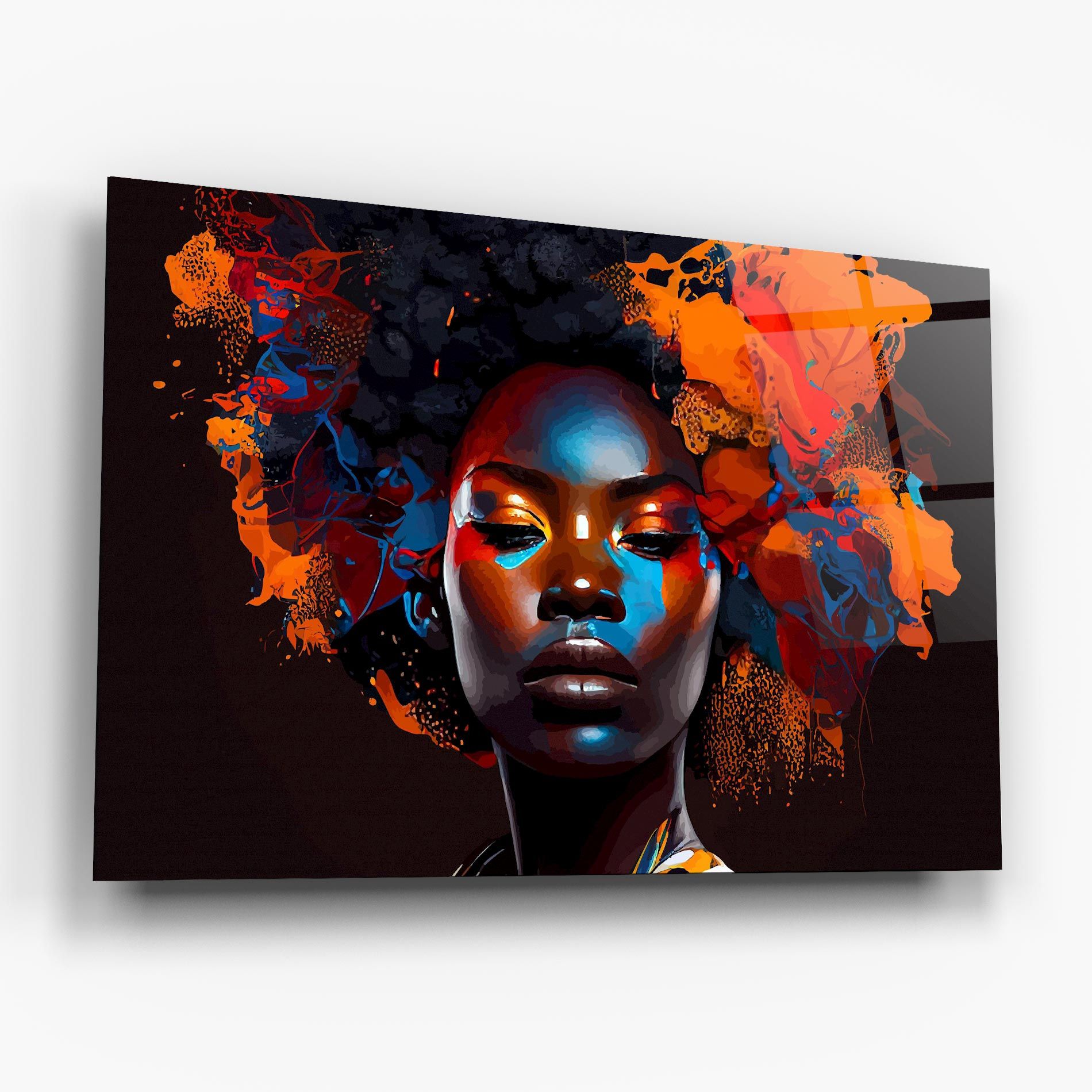 Africat Yellow Hair mockup 6