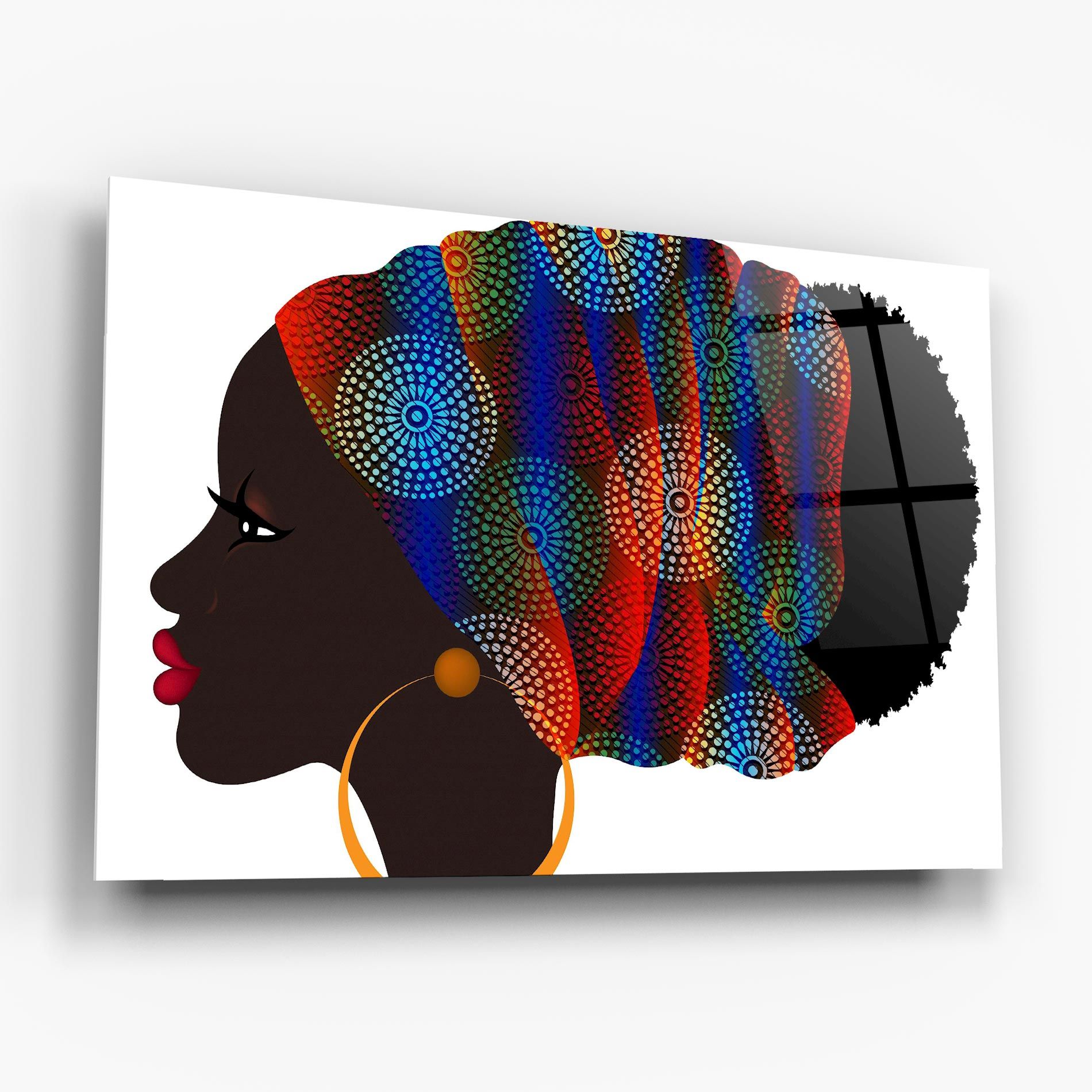 Afro Hairstyle mockup 6