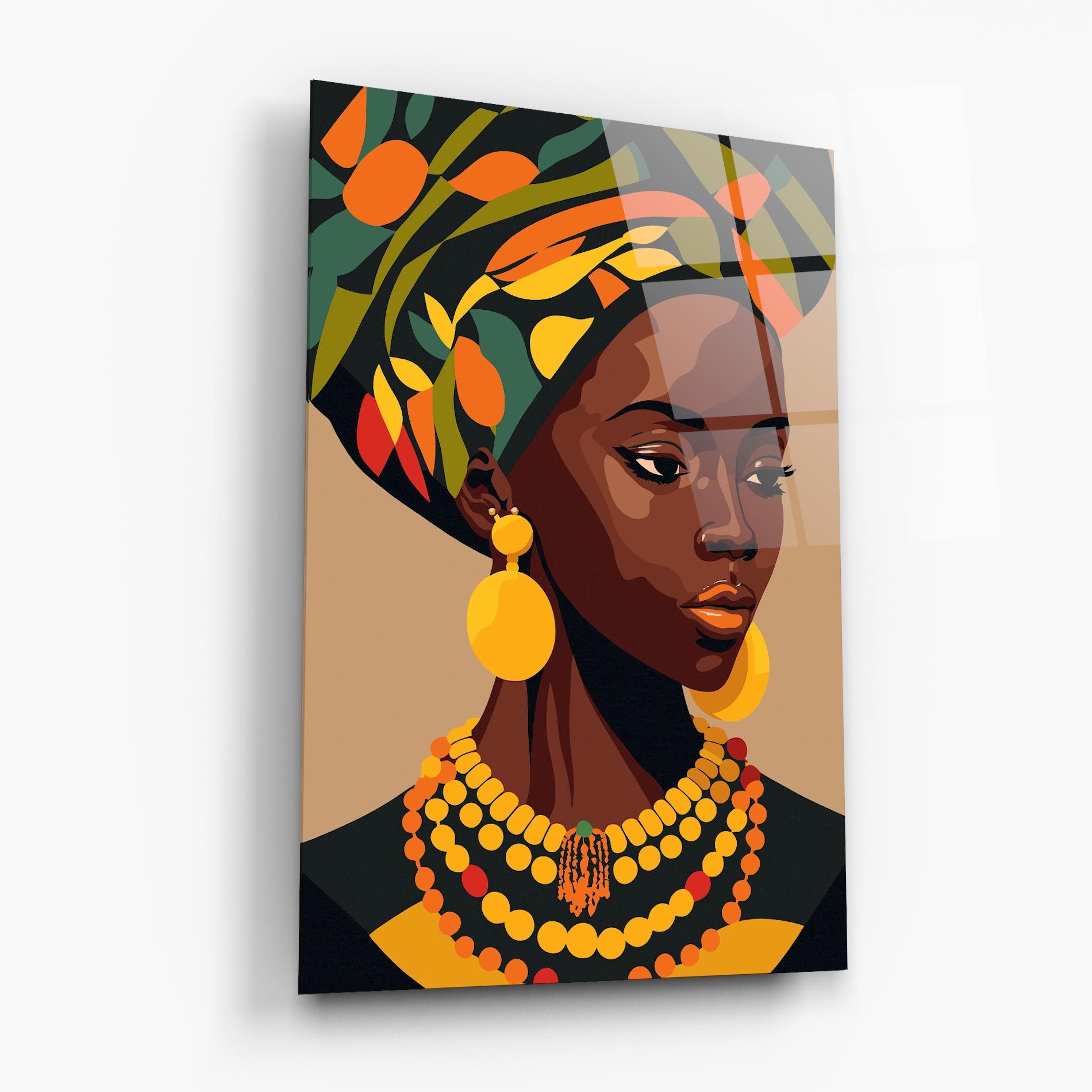 African Earrings mockup 6