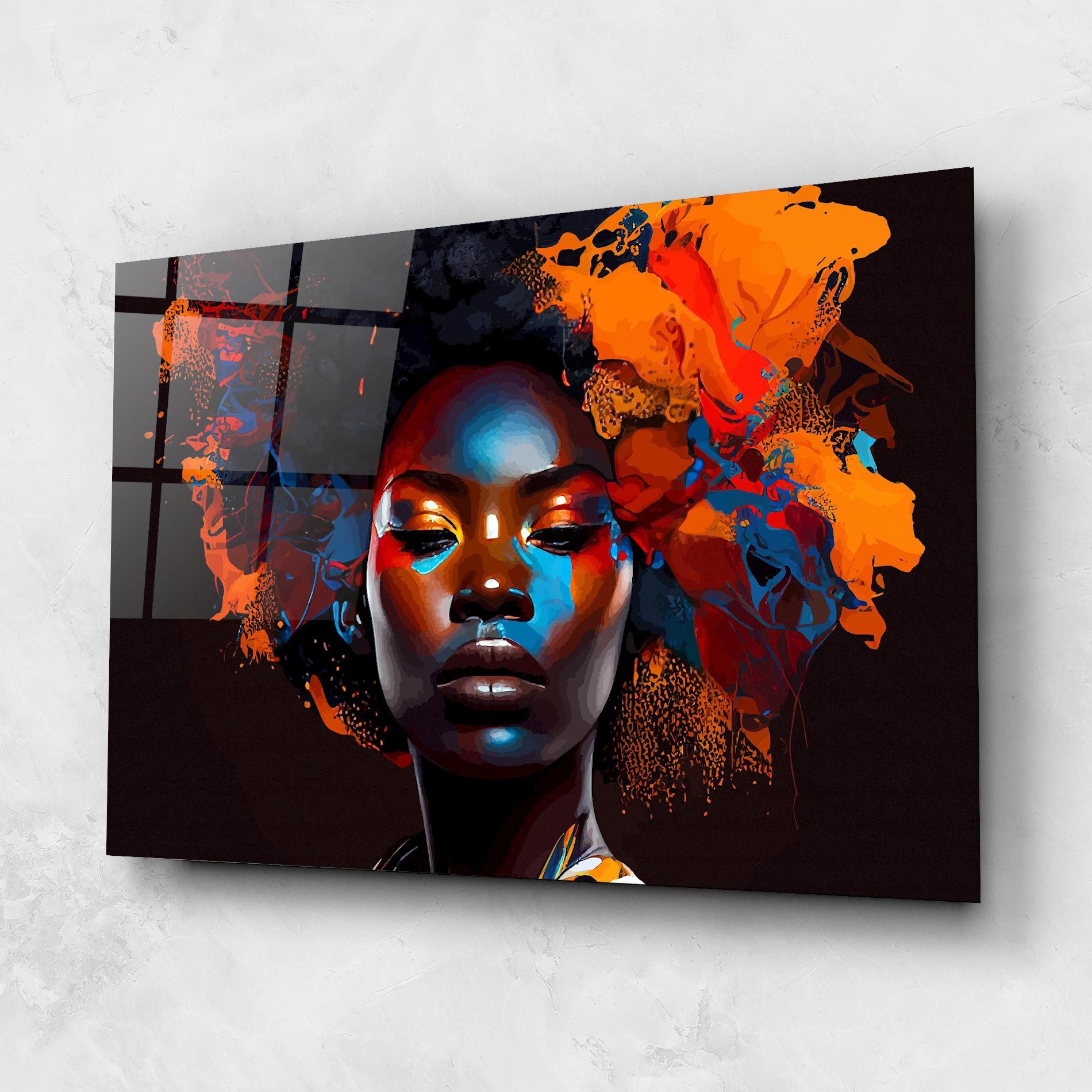 Africat Yellow Hair mockup 1