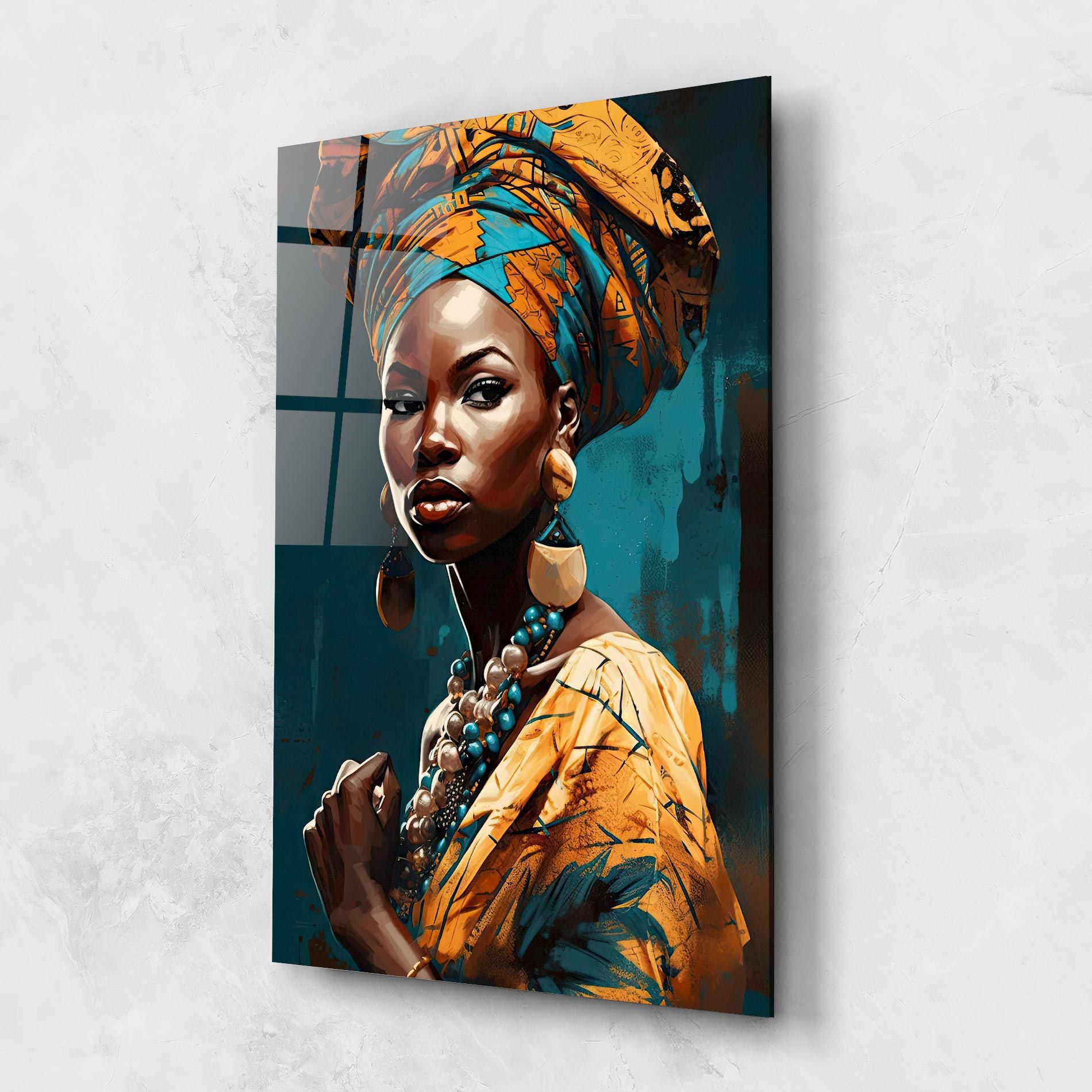 Azure Chic Woman mockup 1