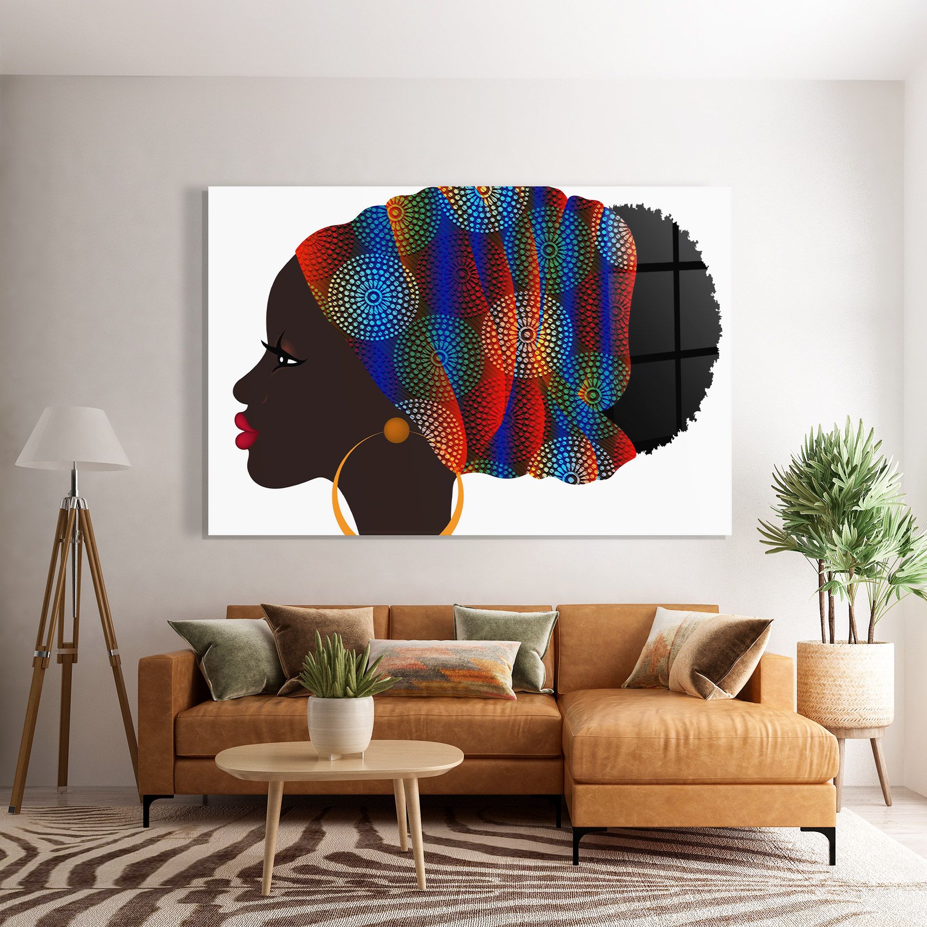 Afro Hairstyle mockup 7