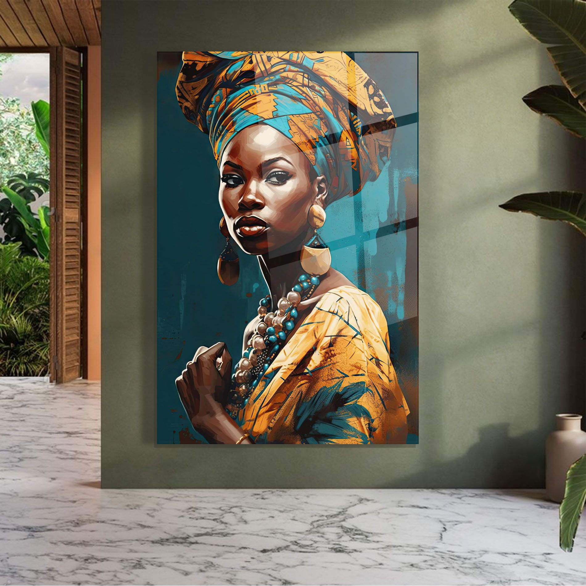 Azure Chic Woman mockup 7