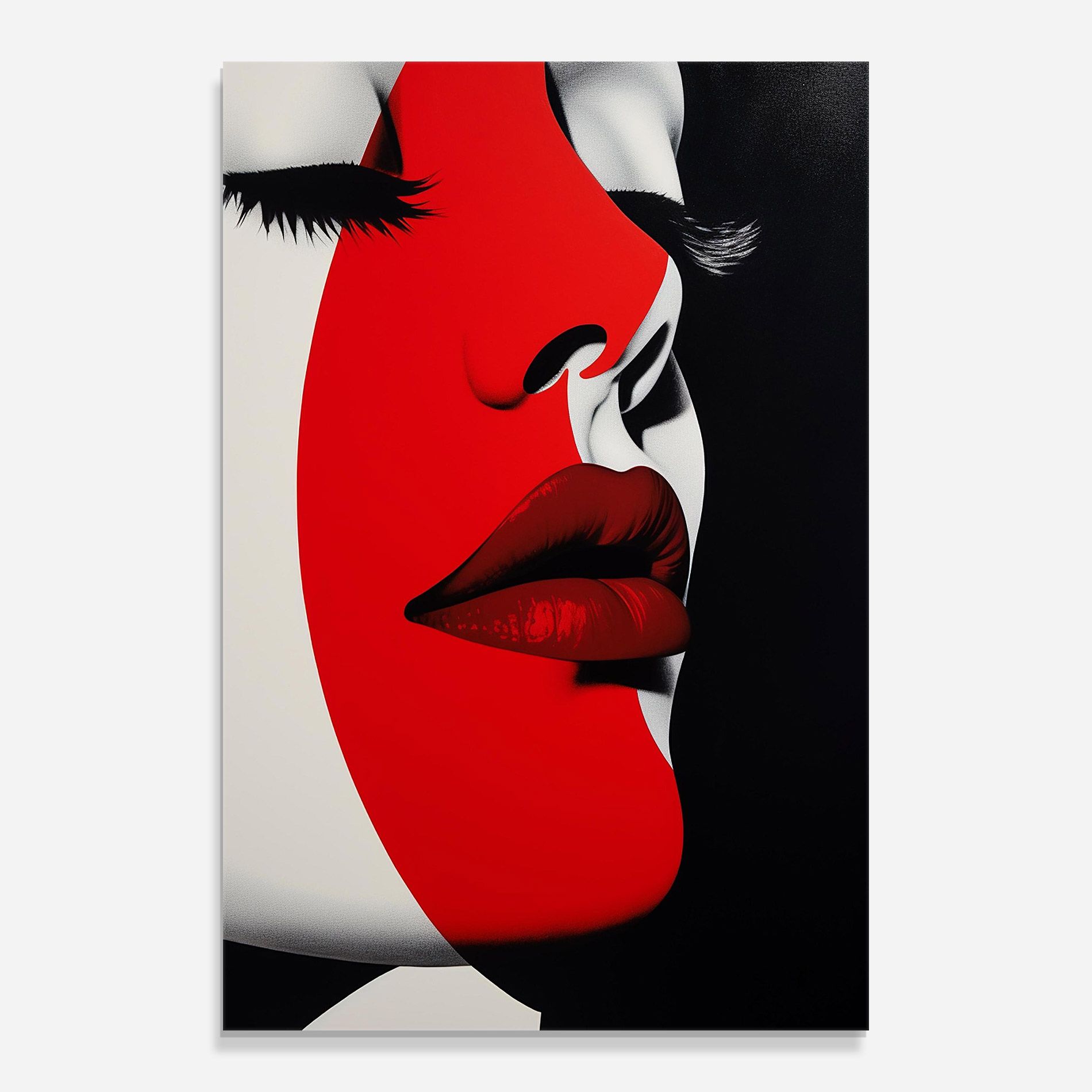 Dark Red Lips mockup 0