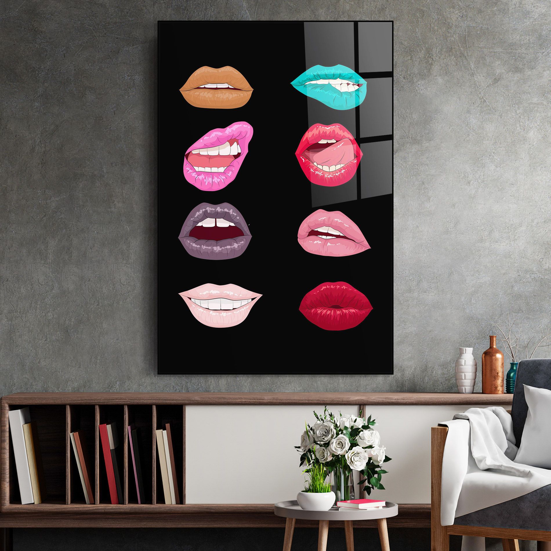 Colorful Lips mockup 2