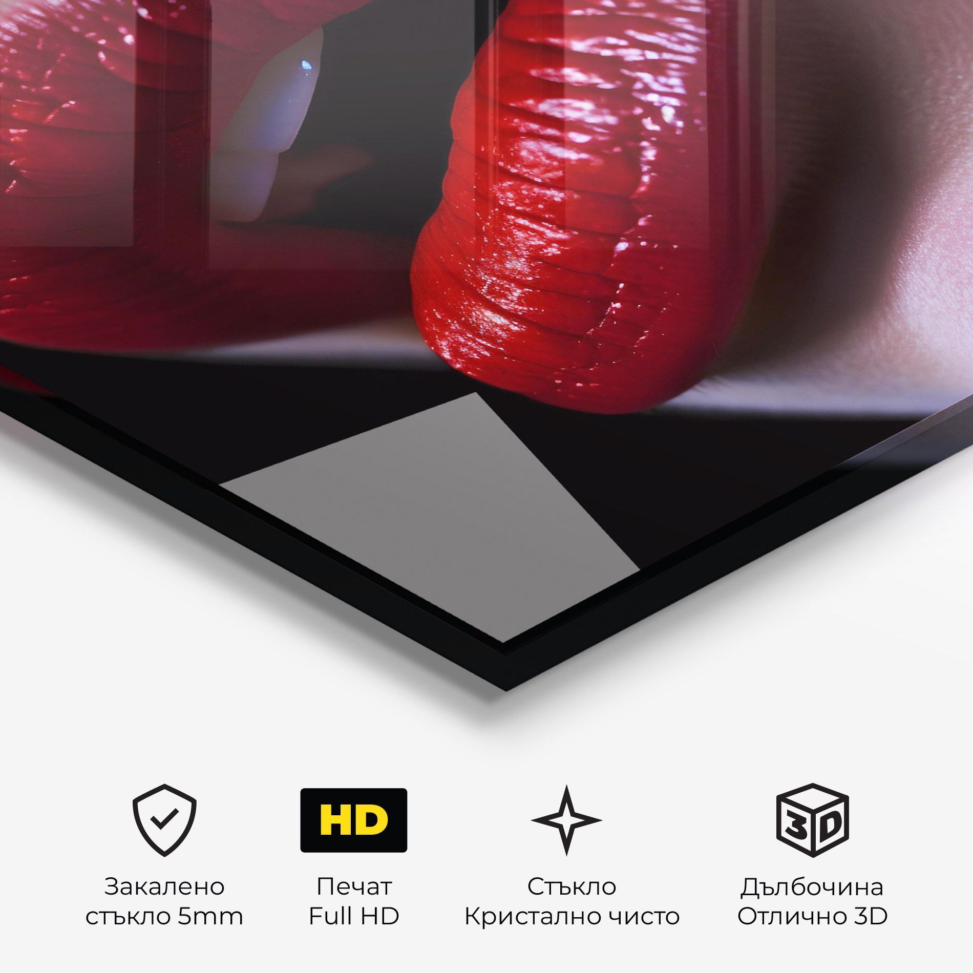 Close Up Woman mockup 3