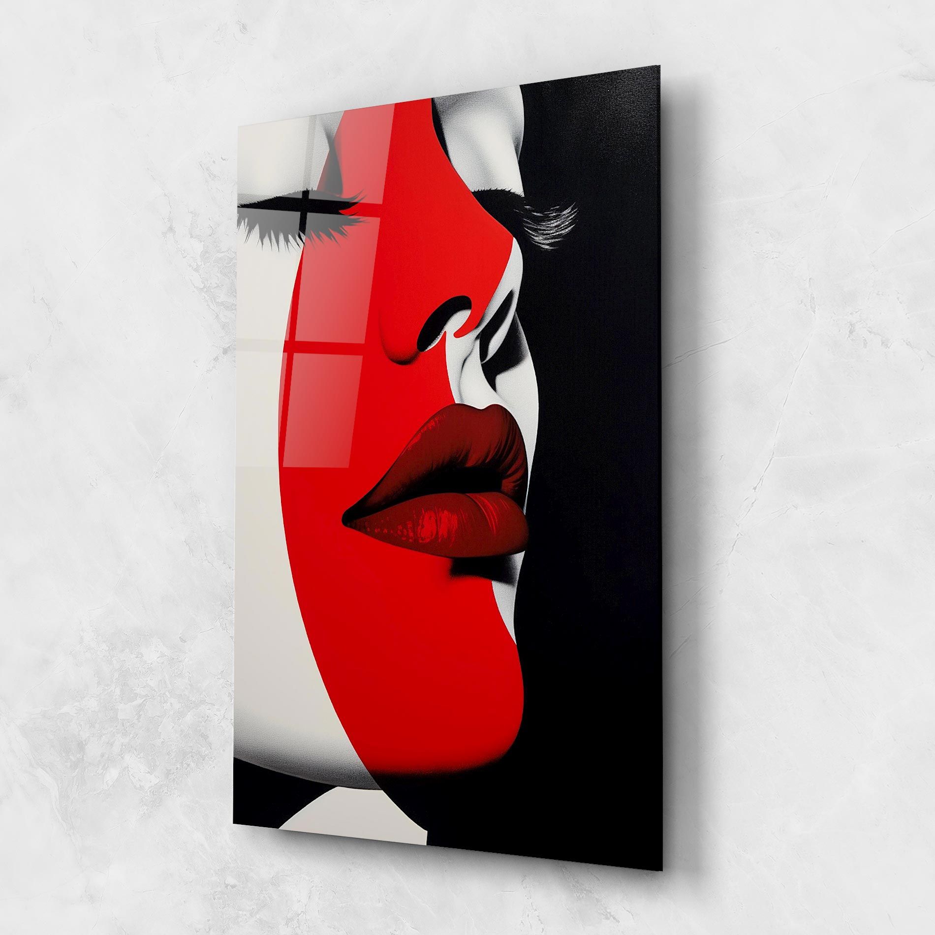 Dark Red Lips mockup 1