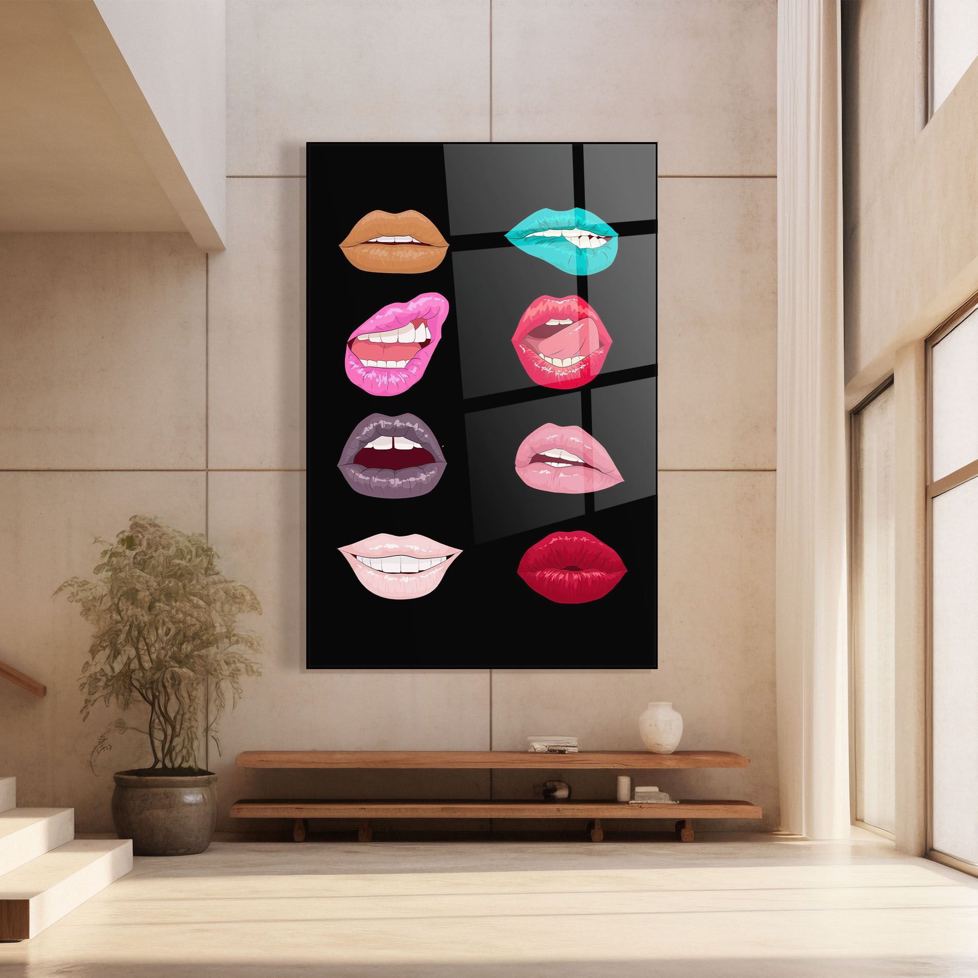 Colorful Lips mockup 8