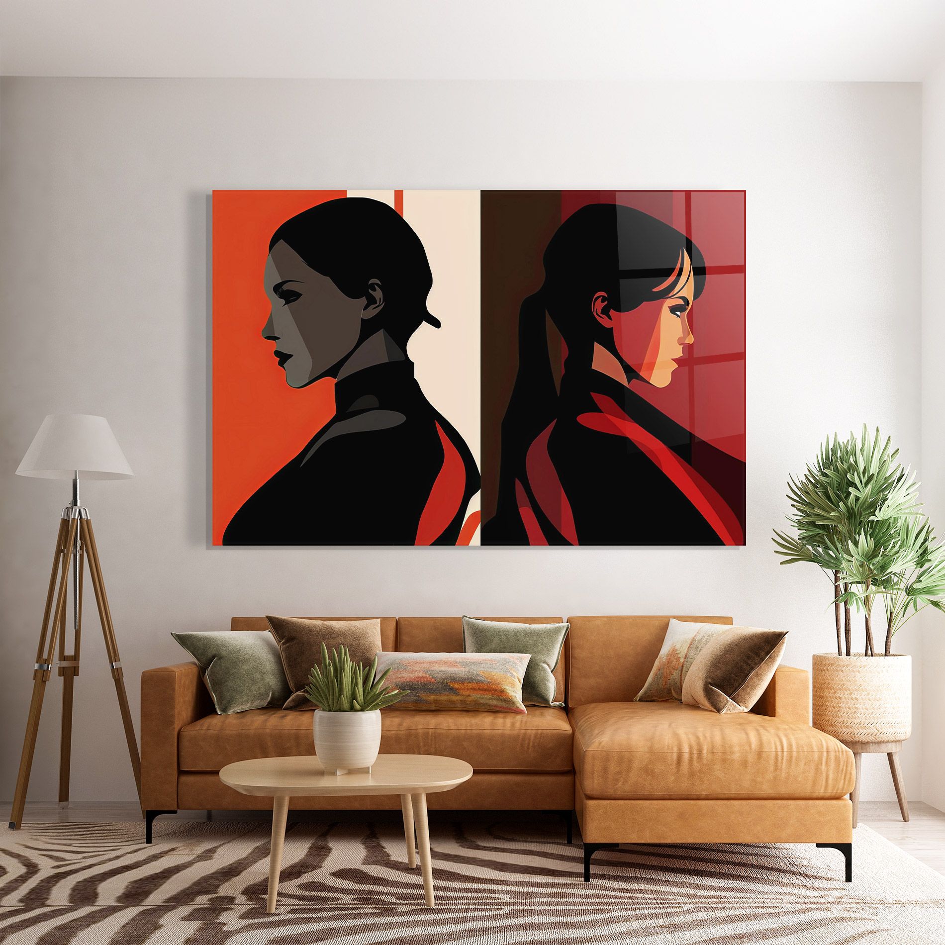 Graphical Portrait mockup 7