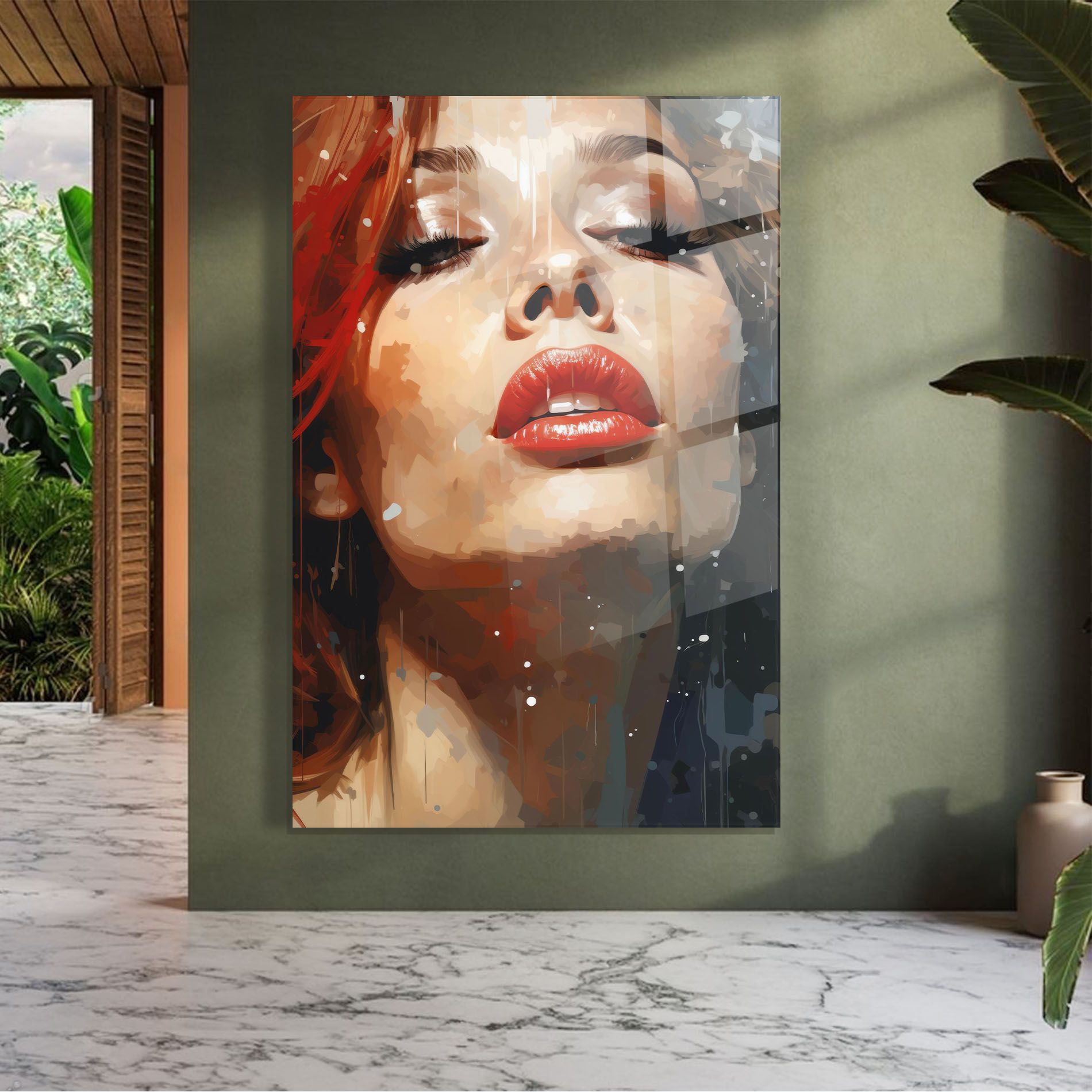 Close Up Look Portrait mockup 7