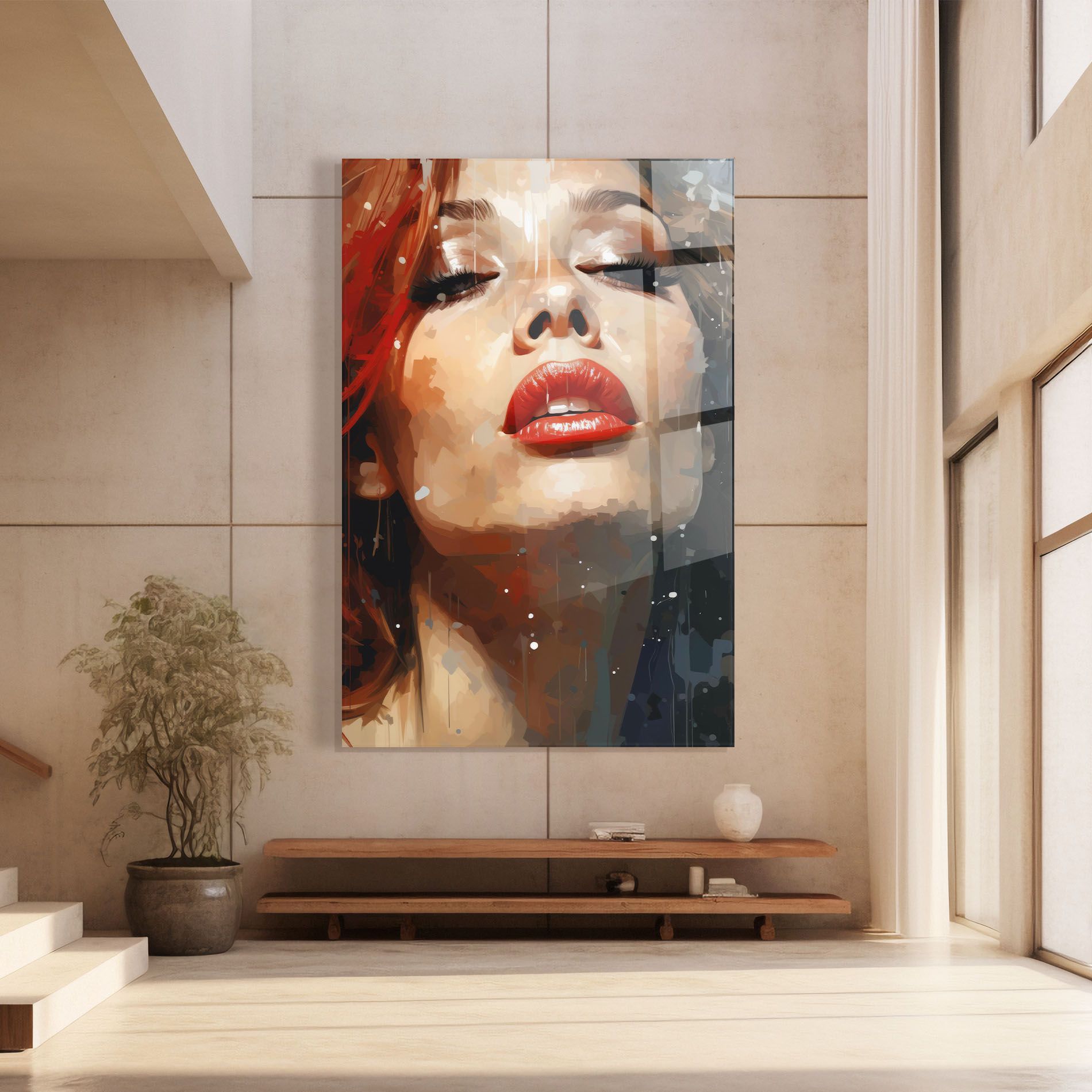 Close Up Look Portrait mockup 8